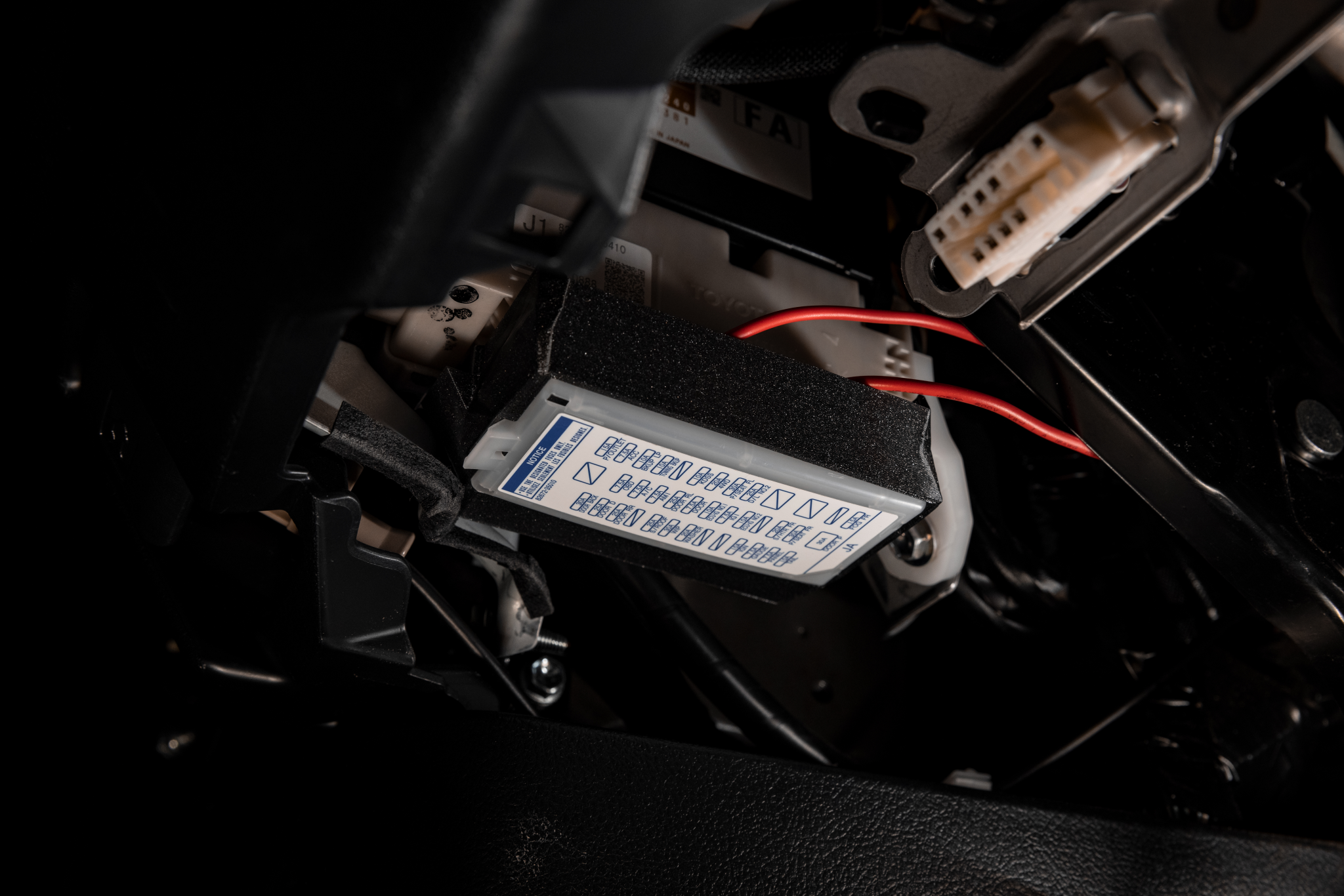 Fuse box cover