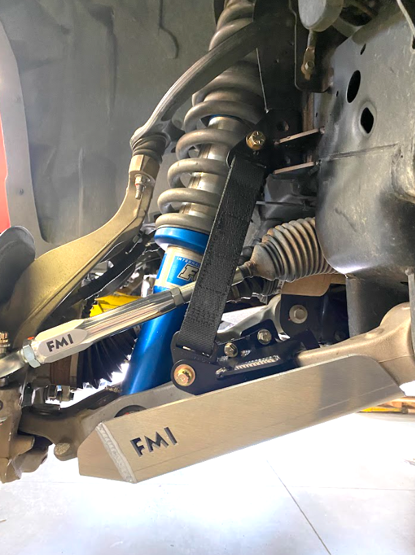 Gen 2 Raptor Front Limit Strap and Bump Stop Kit for Stock Lower A-Arm (2017, 2018, 2019, 2020) F150 Raptor