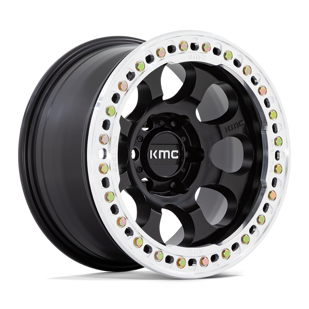RIOT BL 17X8.5 5X5.0 SBLK-MC-RG +0