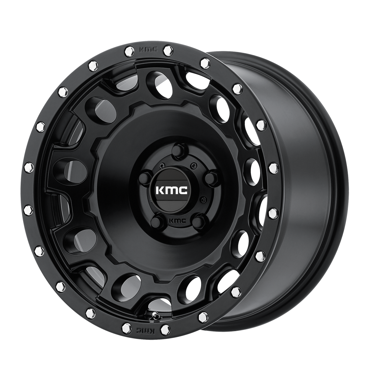 KM529 17X8.5 5X5.0 S-BLK 34MM