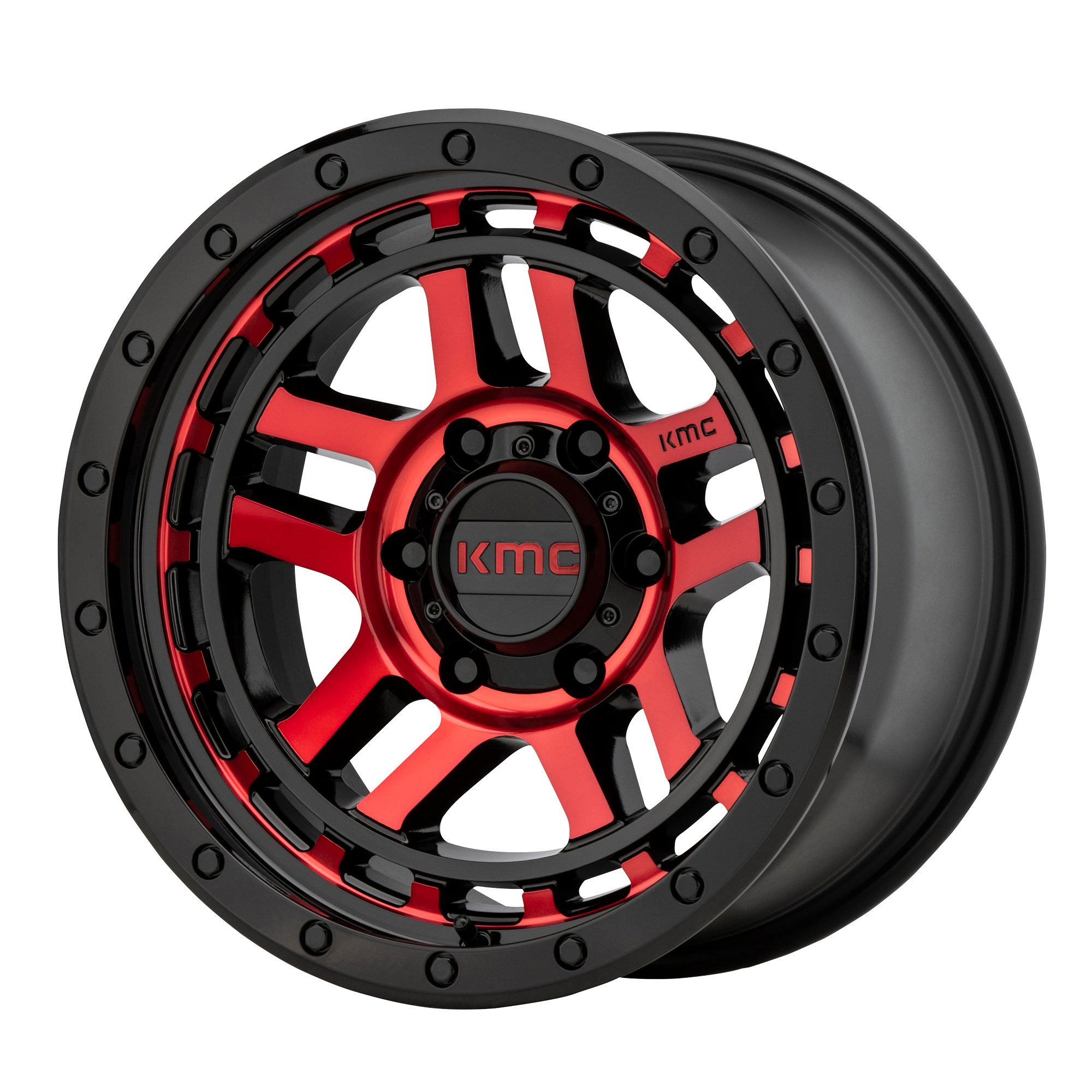 KM540 17X8.5 5X5.0 G-BLK MACH RTCC 18MM