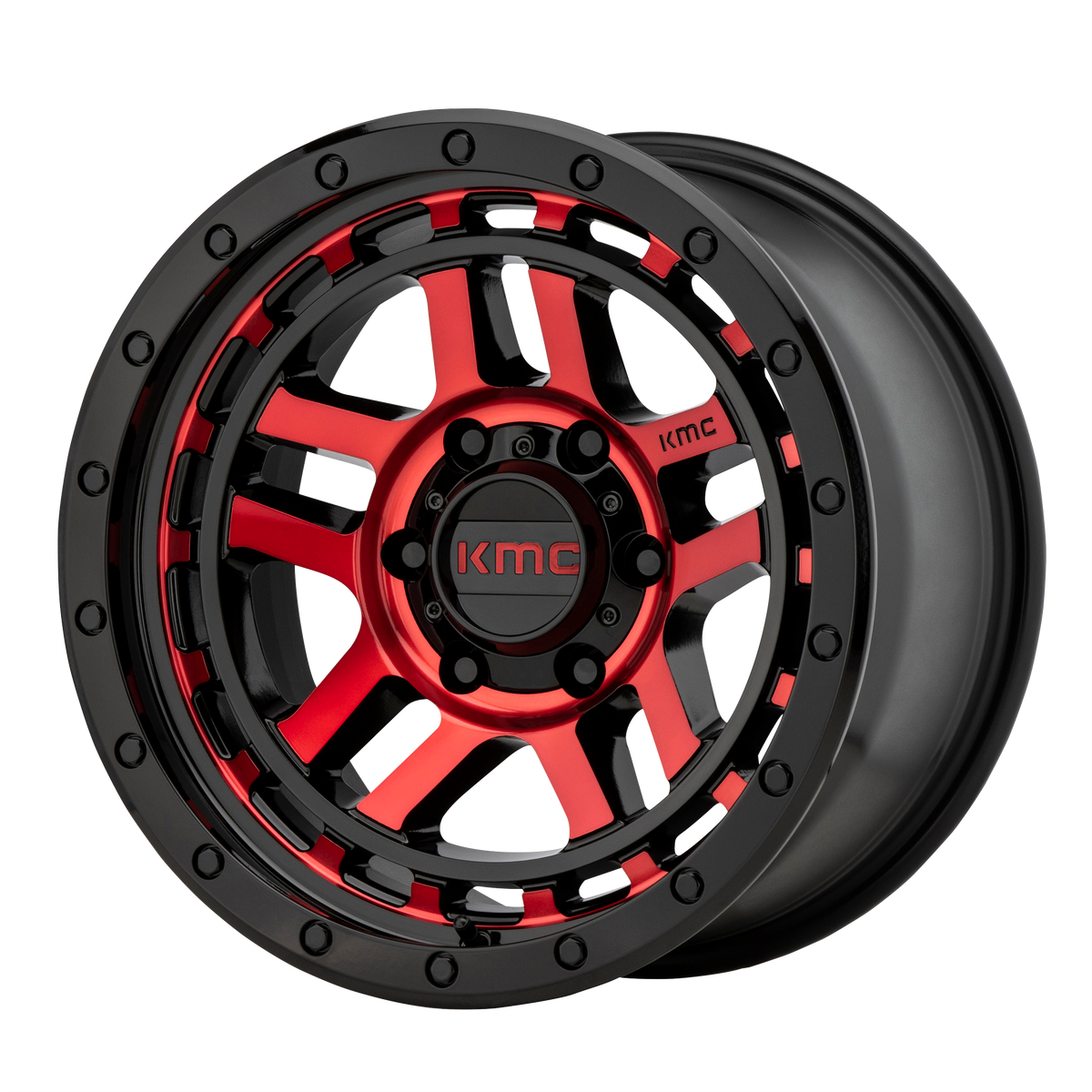KM540 17X8.5 5X5.0 G-BLK MACH RTCC 18MM