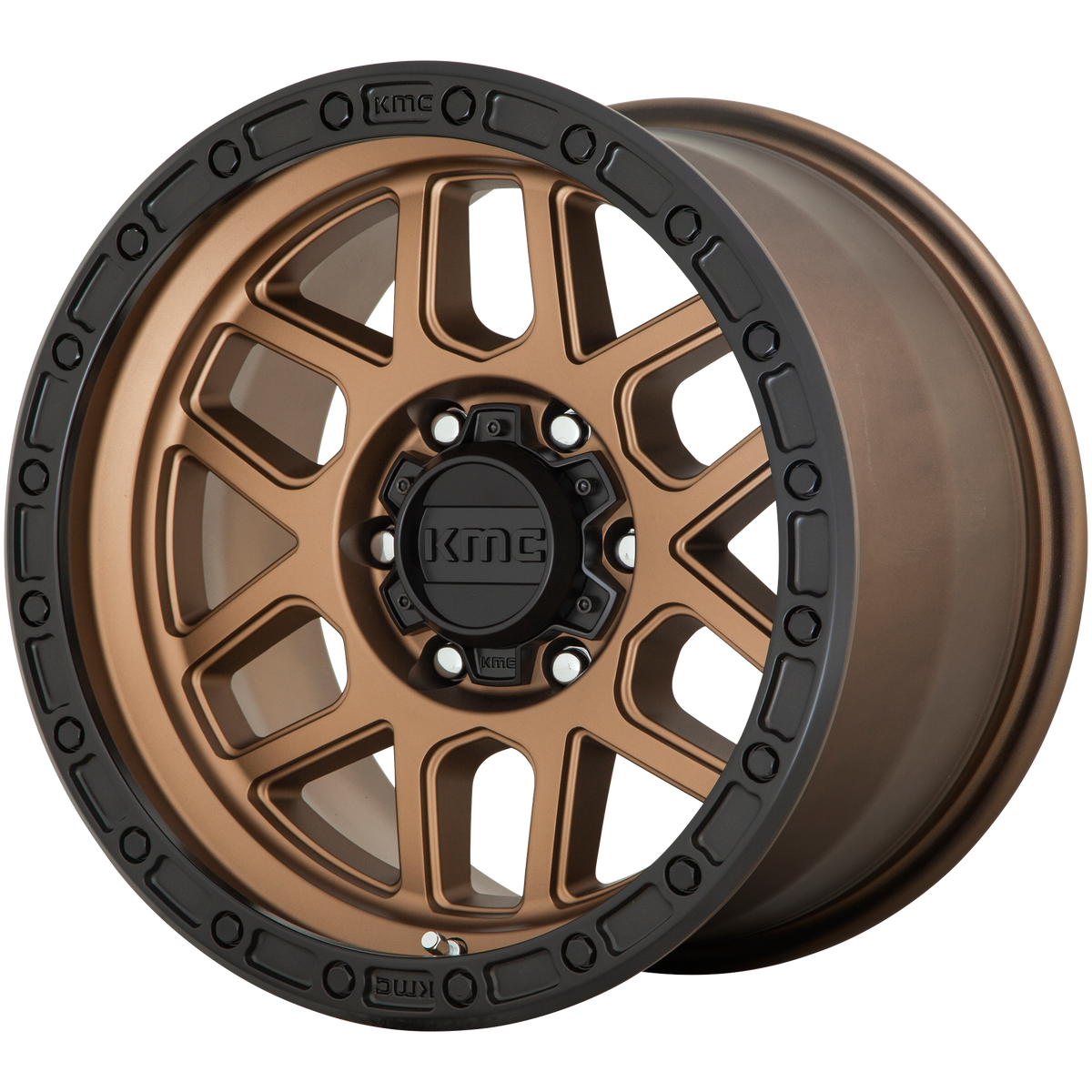 KM544 17X9 6X5.5 M-BRZ BLK LP 18MM