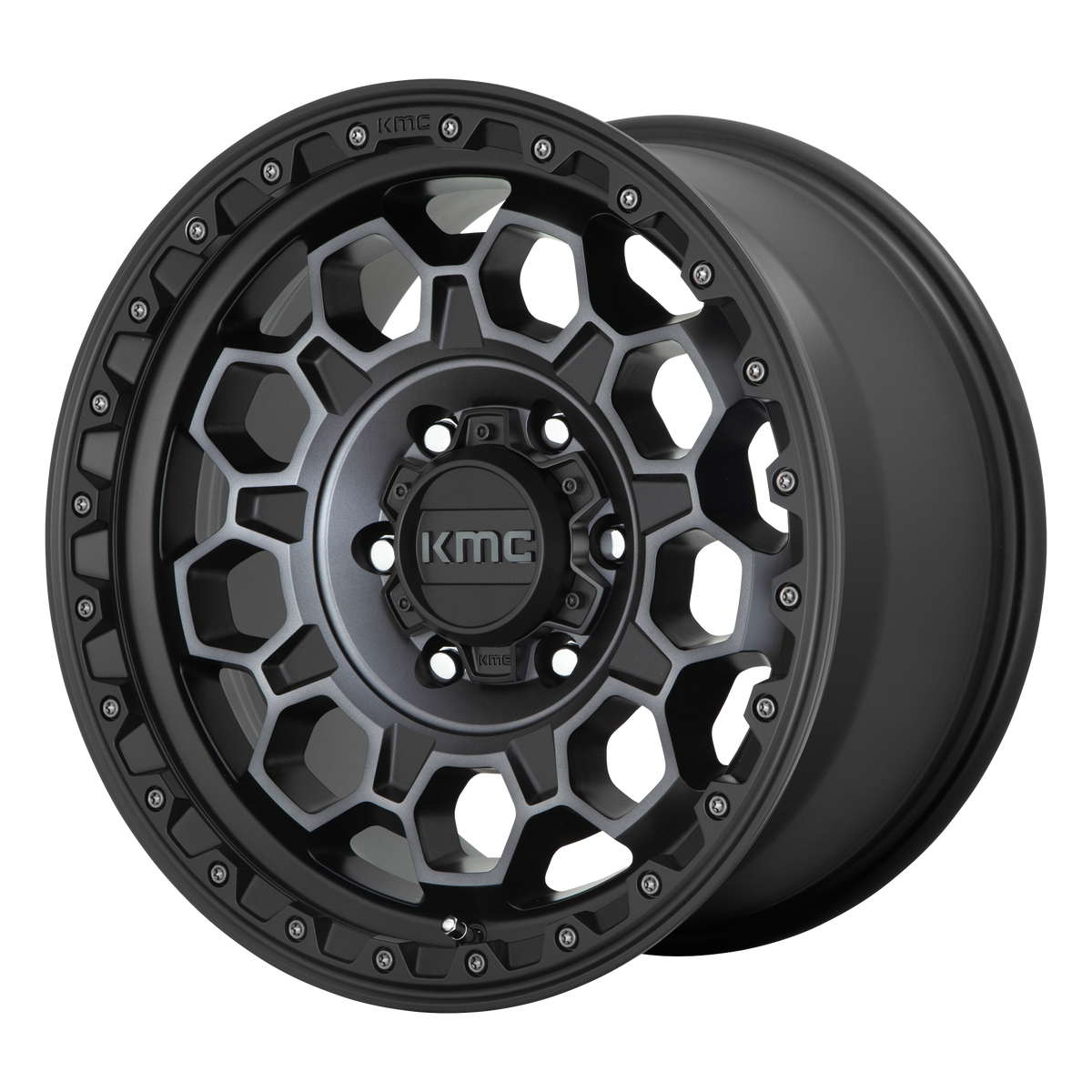 KM545 17X9 6X5.5 S-BLK GTCC 18MM