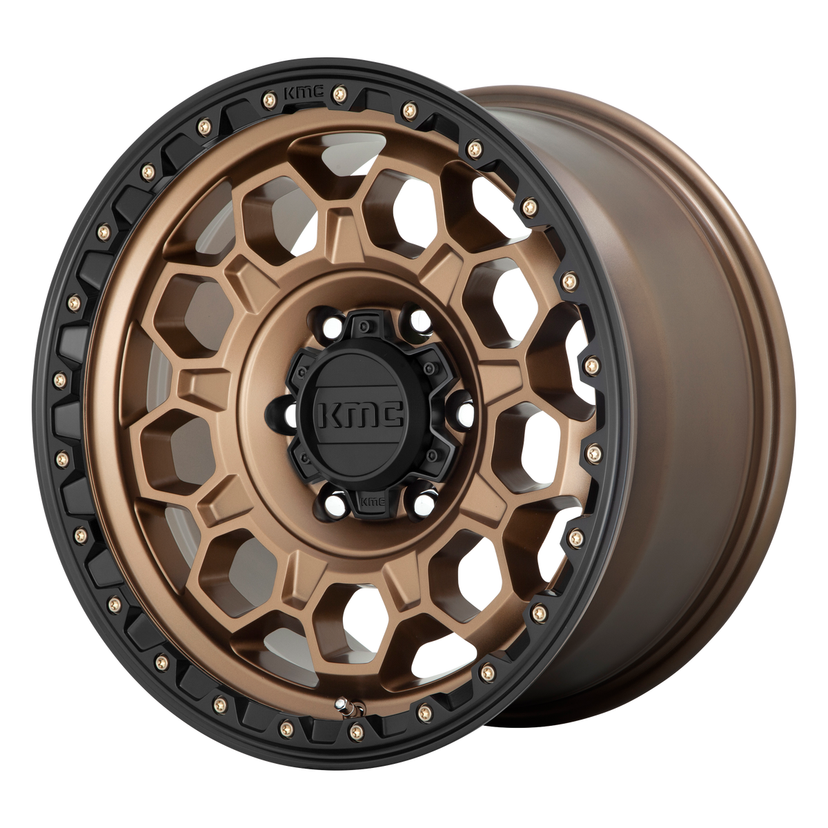 KM545 17X9 5X5.0 M-BRZ BLK LP 18MM