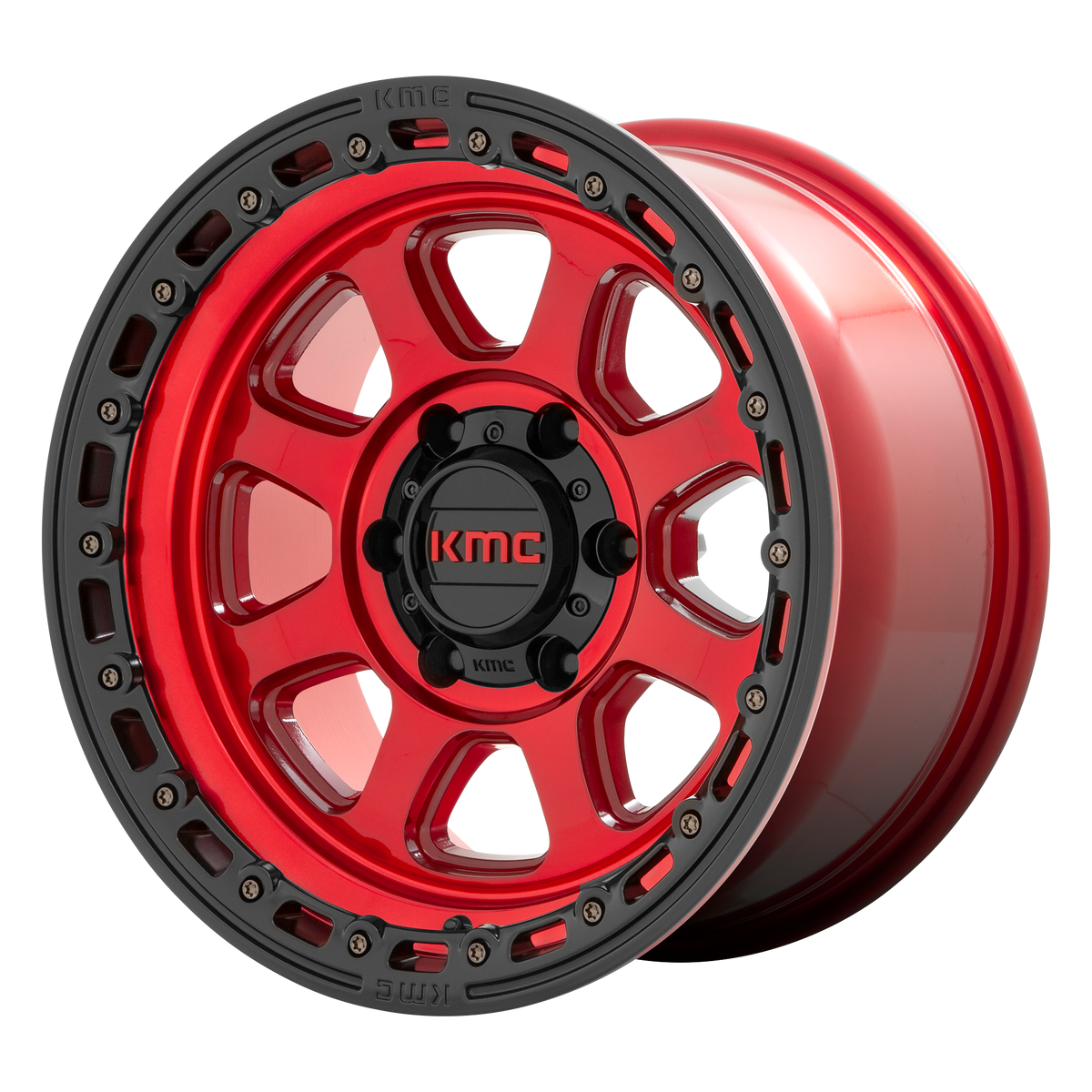 KM548 20X9 8X180 C-RED BLK-LP 18MM
