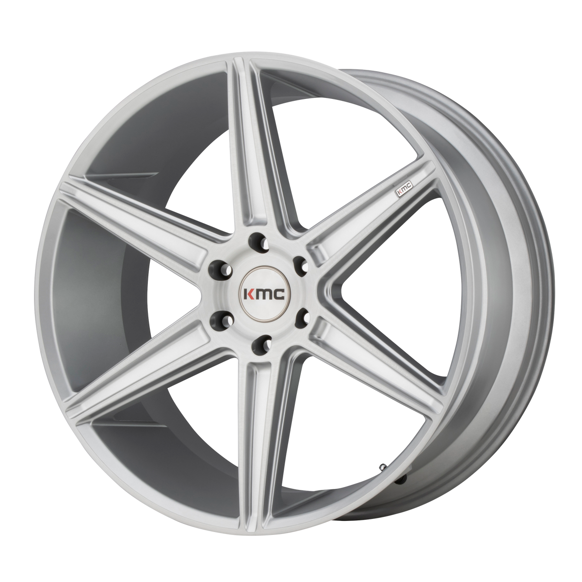 KM712 20X9 6X4.5 BRUSHED SLV 30MM