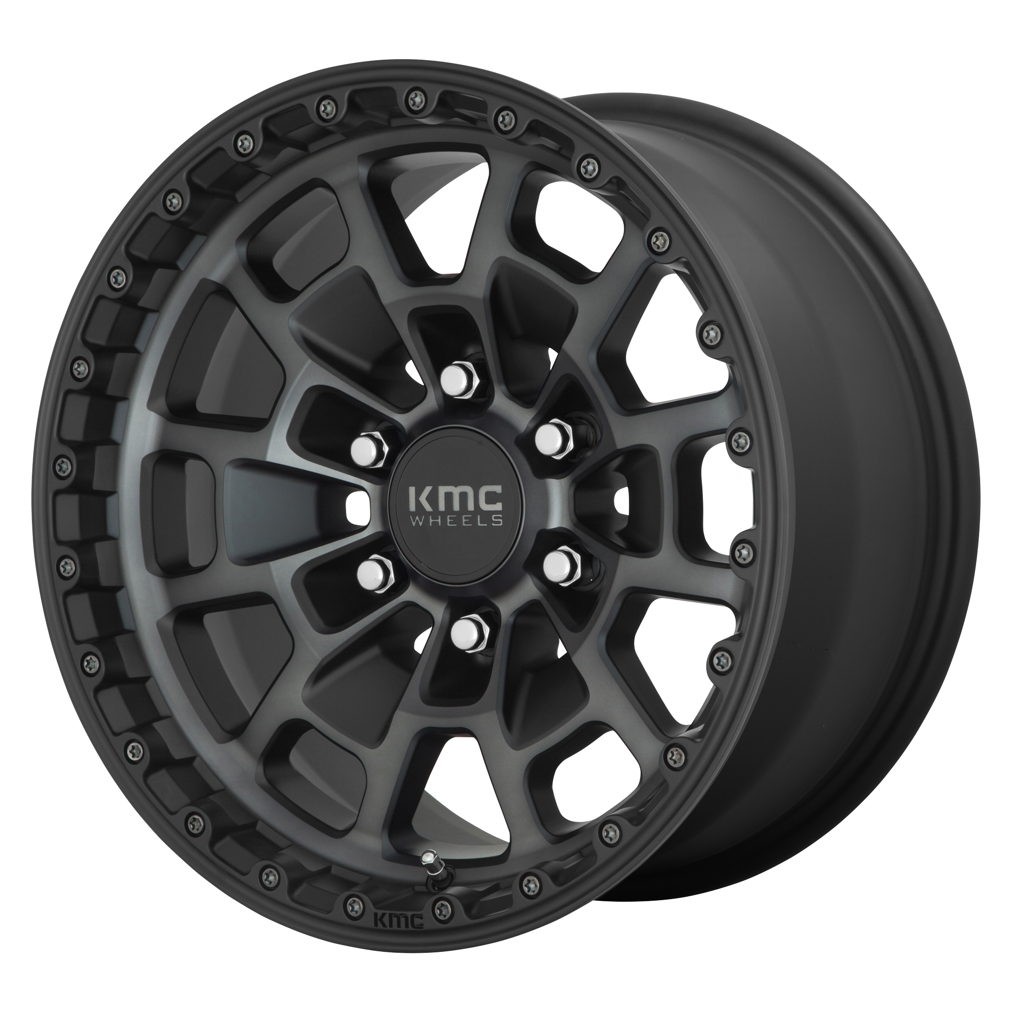 KM718 17X8.5 6X5.5 S-BLK GTCC 00MM