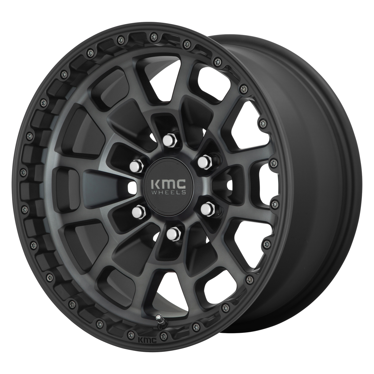 KM718 17X8.5 6X135 S-BLK GTCC 18MM