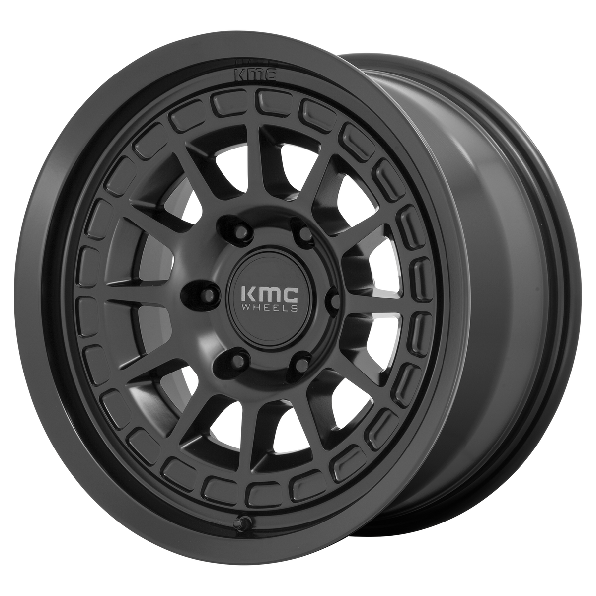 KM719 16X8 6X5.5 S-BLK 00MM