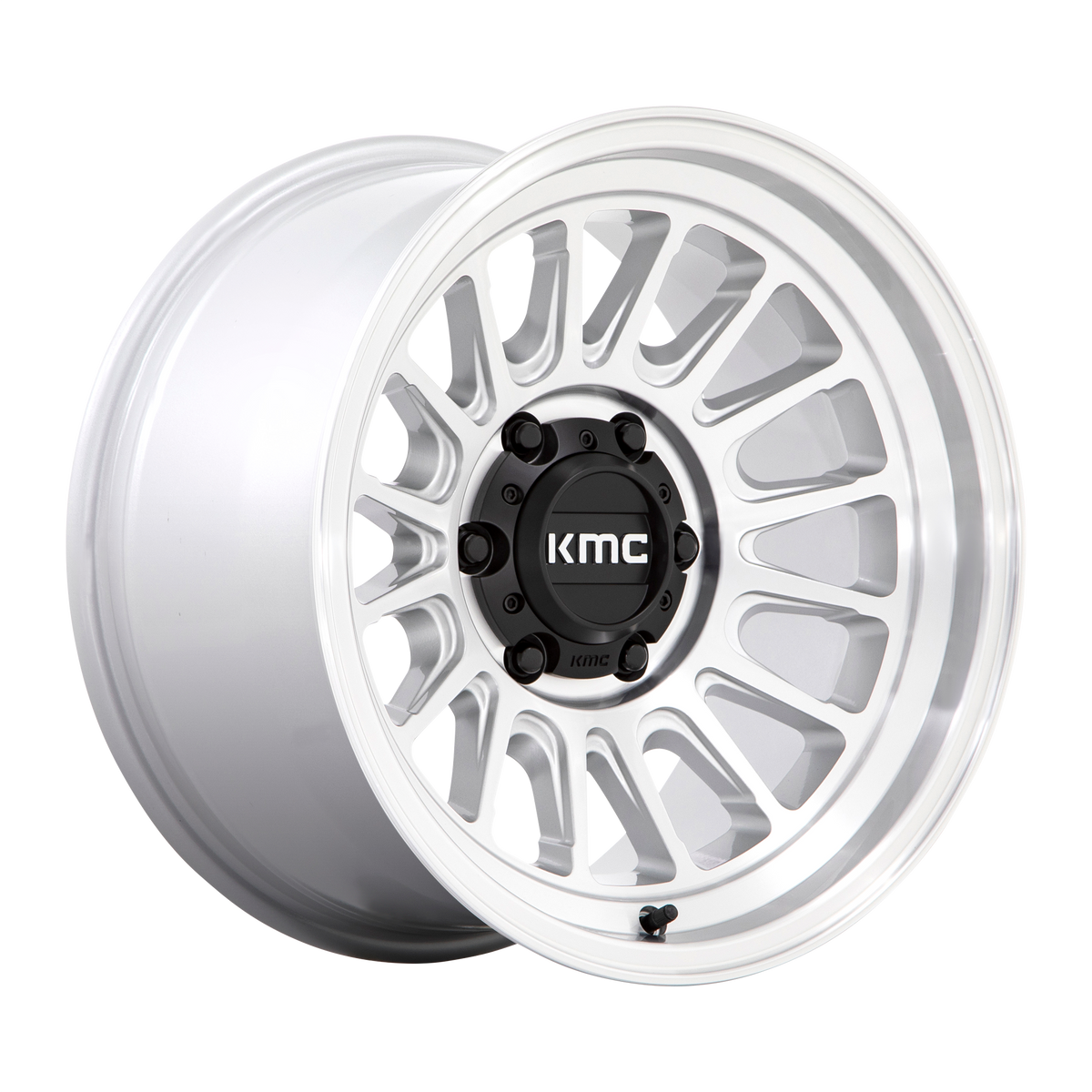 KM724 IMPACT OL 17X8.5 5X5.0 SLV-MACH +0