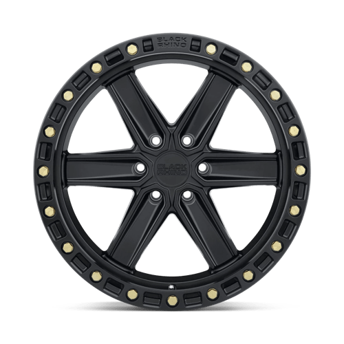 BR HENDSN 17X9 6X132 +12 74.5 M-BLK BRAS
