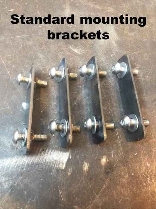 Hot Metal Fab Mid-Length Over The Bed Rack - 46" Long with Six Mounting Plates