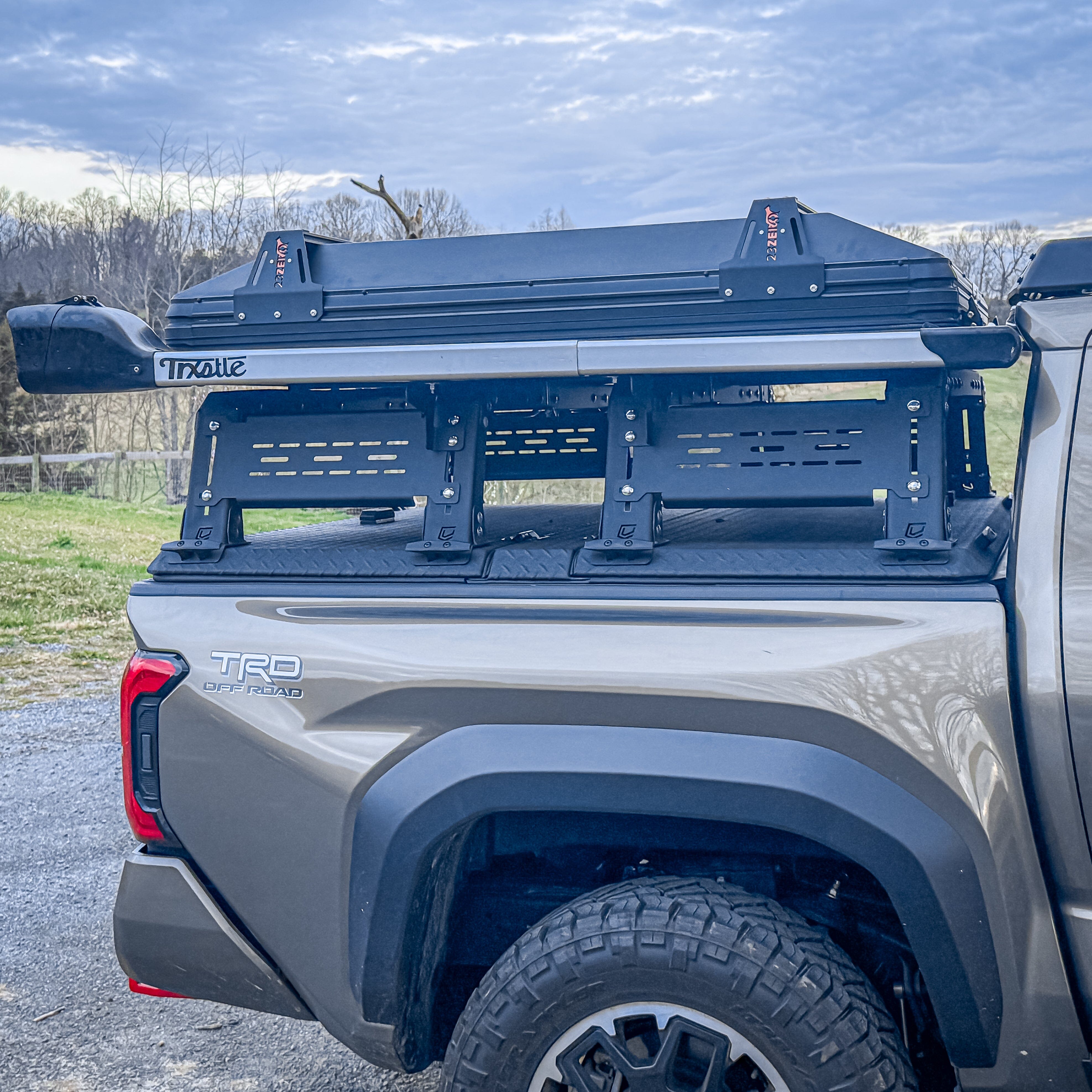 THORAX BED RACK SYSTEM- FITS DIAMOND BACK COVERS 2024-2025 TACOMA Motor Vehicle Parts Chassis Unlimited Inc. 