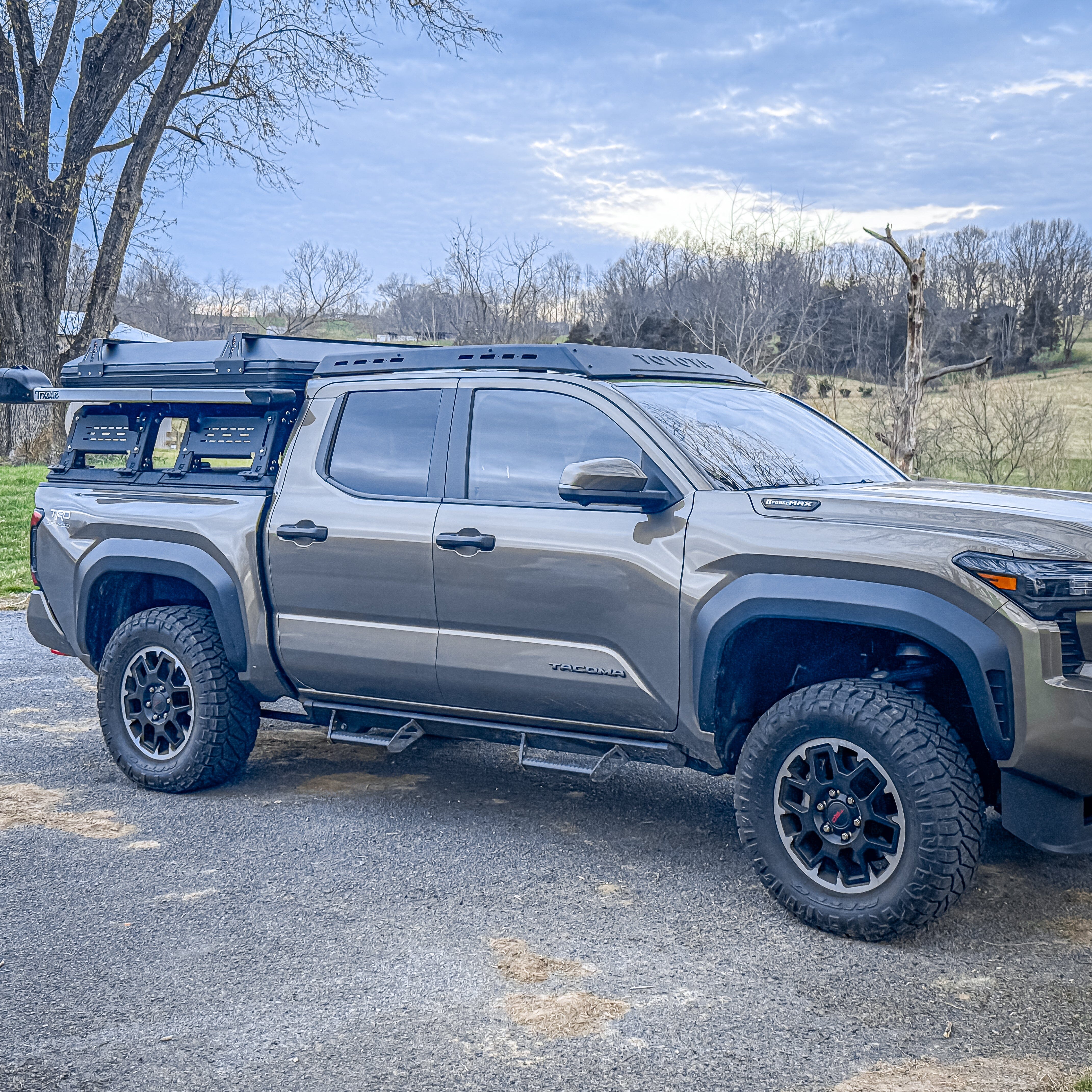 THORAX BED RACK SYSTEM- FITS DIAMOND BACK COVERS 2024-2025 TACOMA Motor Vehicle Parts Chassis Unlimited Inc. 