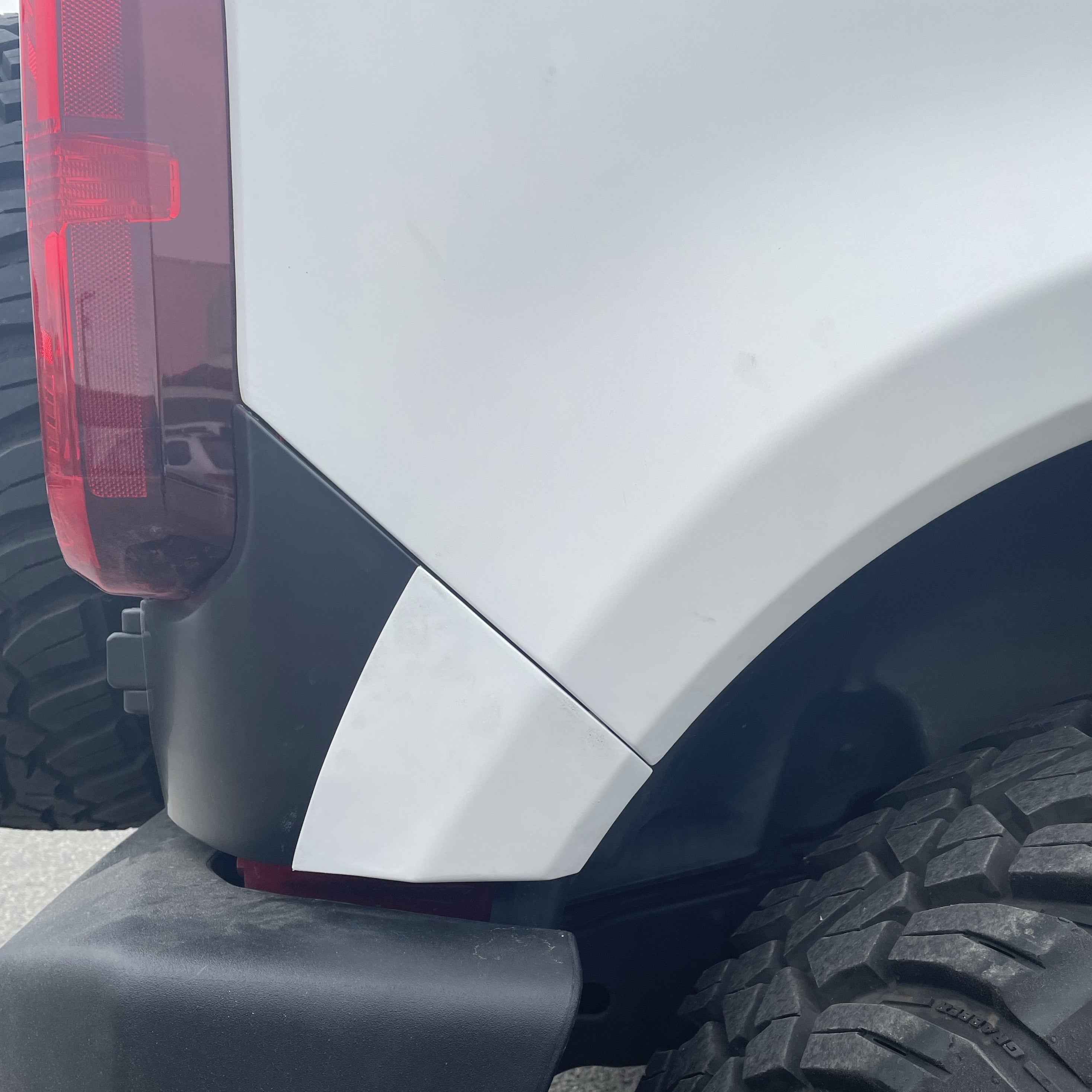 2021-2025 Ford Bronco 4-Door Rear Quarter Kit showcasing a sleek design and durable construction for enhanced offroad performance.