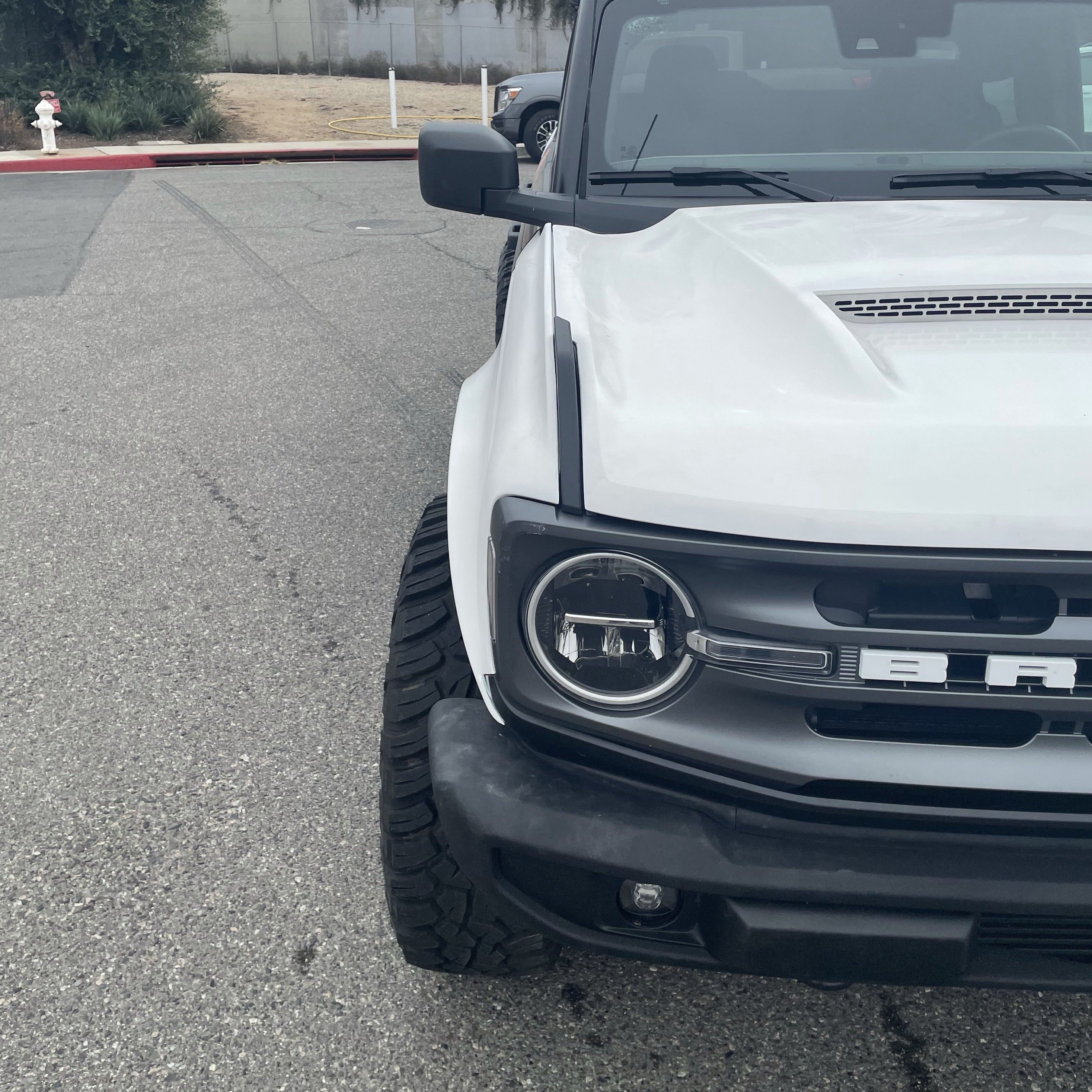 2021-2025 Ford Bronco fenders showcasing a rugged design, enhancing off-road capability and style.