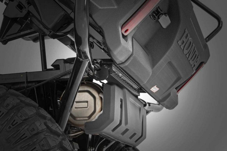 Rough Country LED LIGHT UNDER BED MOUNT | 20" BLACK SINGLE ROW | HONDA PIONEER 1000 (16-22)