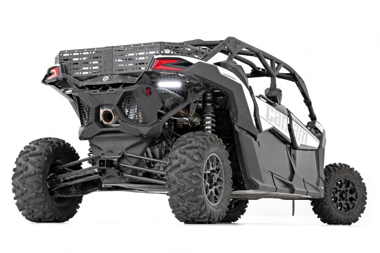 Rough Country LED LIGHT TAIL LIGHT MOUNT | 6" BLACK SLIMLINE PAIR | CAN-AM MAVERICK X3 (17-22)