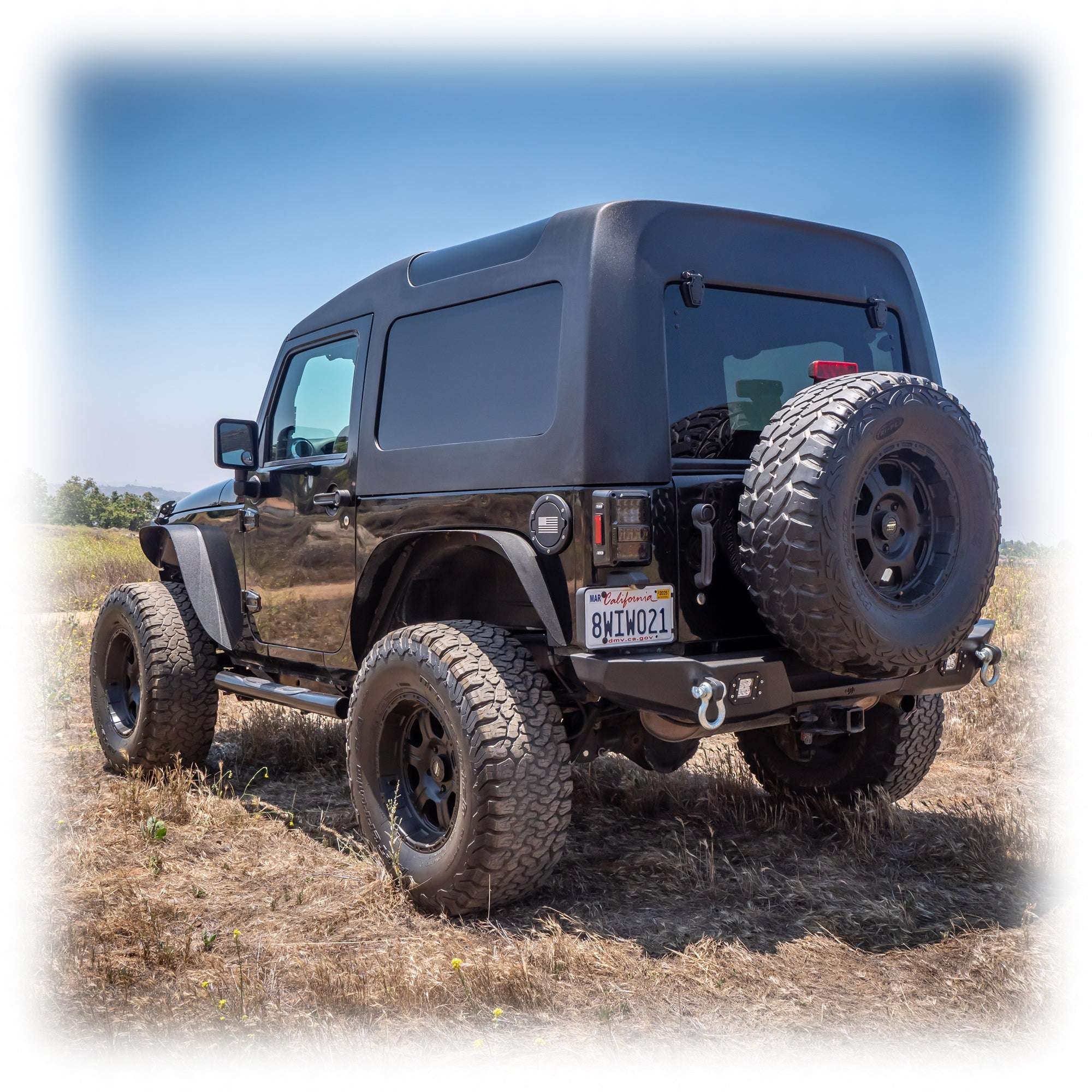 Safari Style Hard Top for Jeep Wrangler JK 2-Door