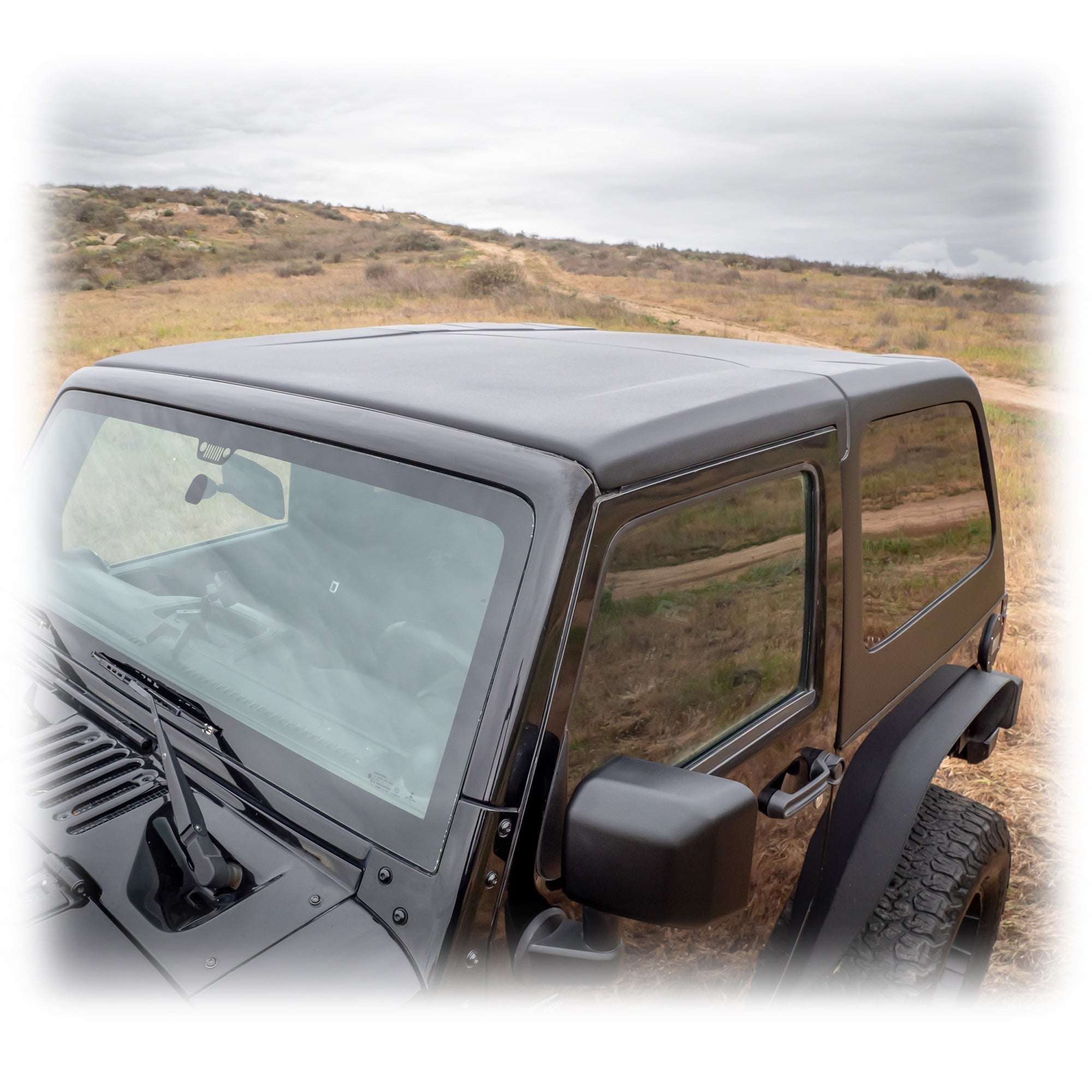 Fastback 2-Piece Hard Top for Jeep Wrangler JK 2-Door