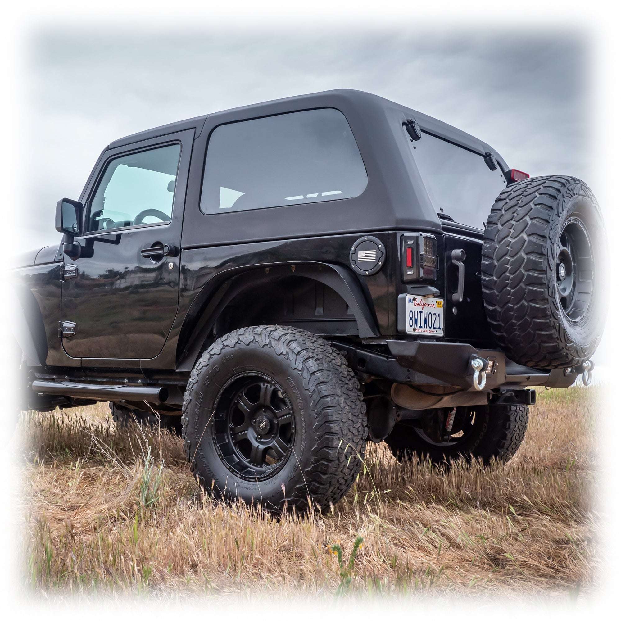 Fastback 2-Piece Hard Top for Jeep Wrangler JK 2-Door