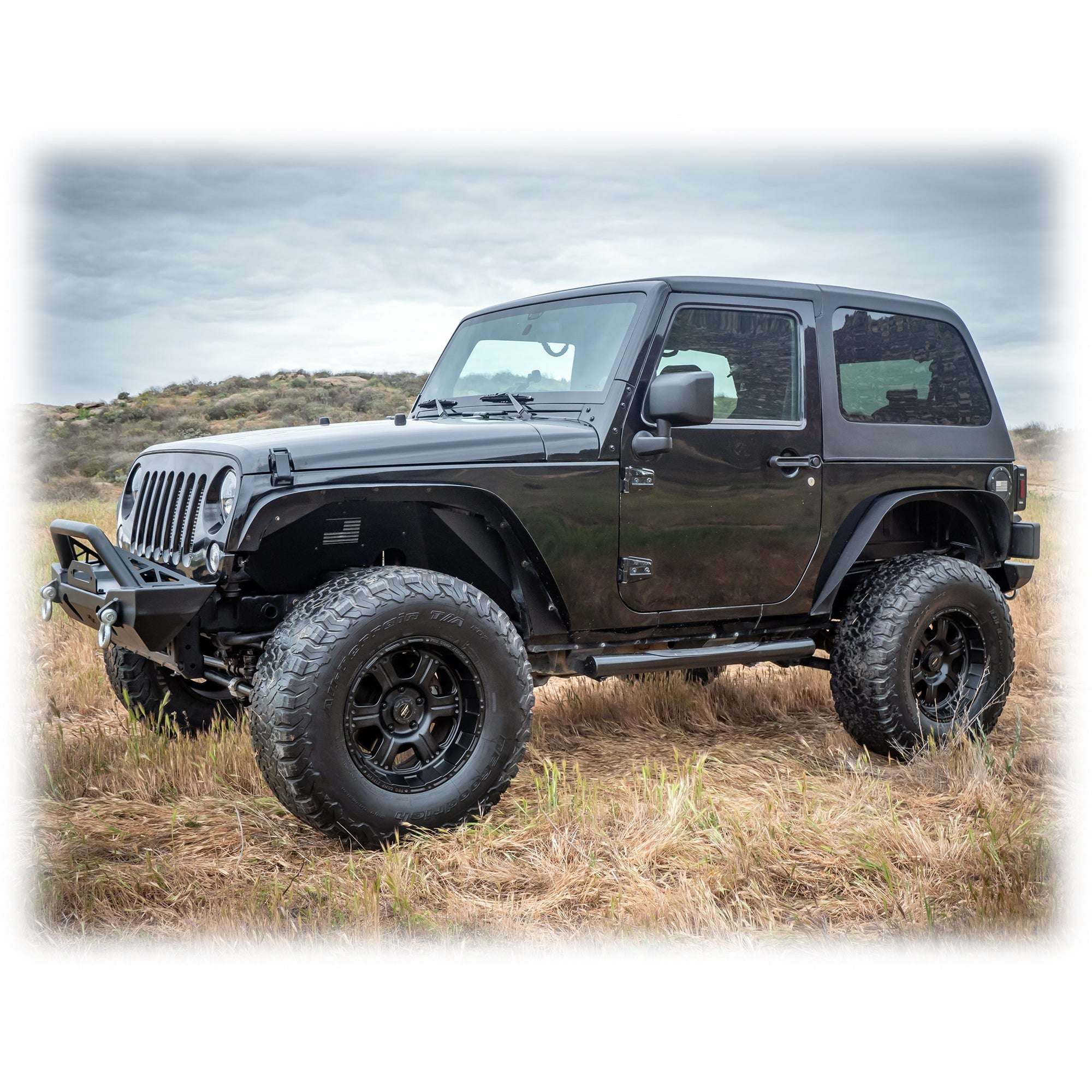 Fastback 2-Piece Hard Top for Jeep Wrangler JK 2-Door