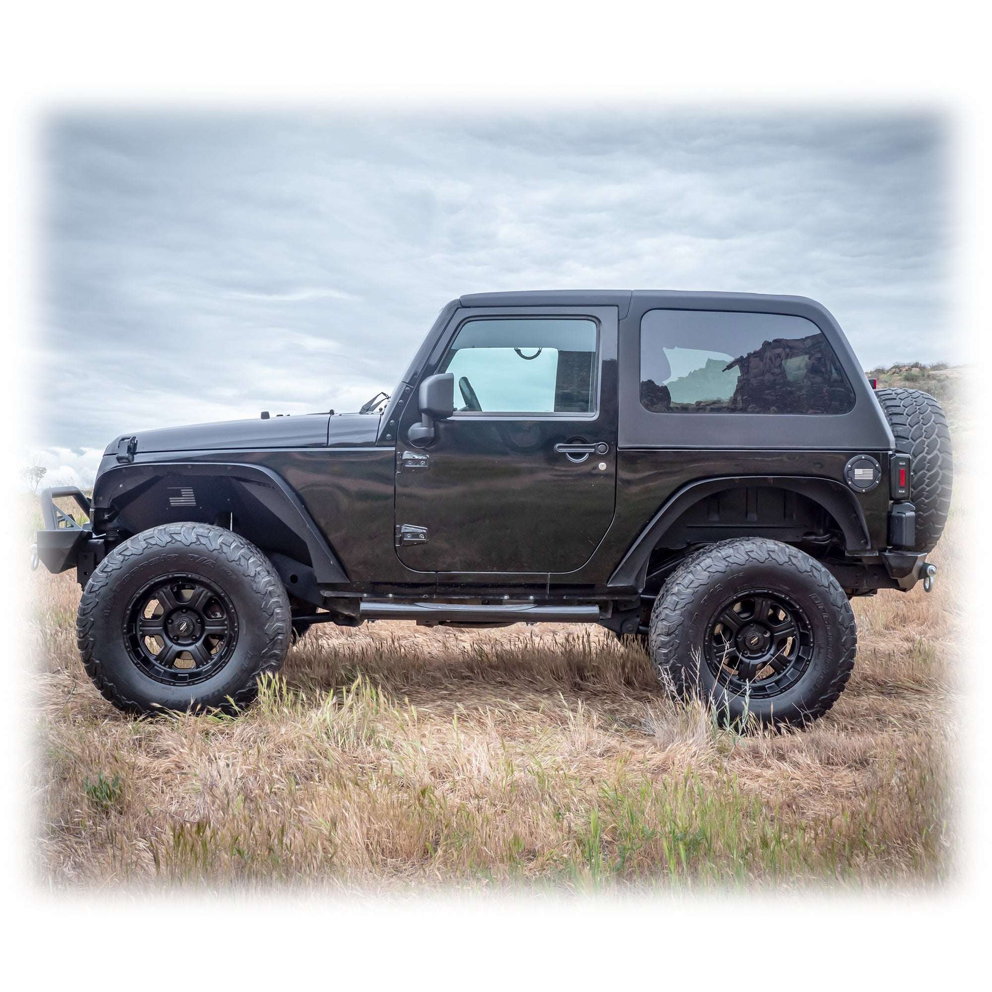 Fastback 2-Piece Hard Top for Jeep Wrangler JK 2-Door