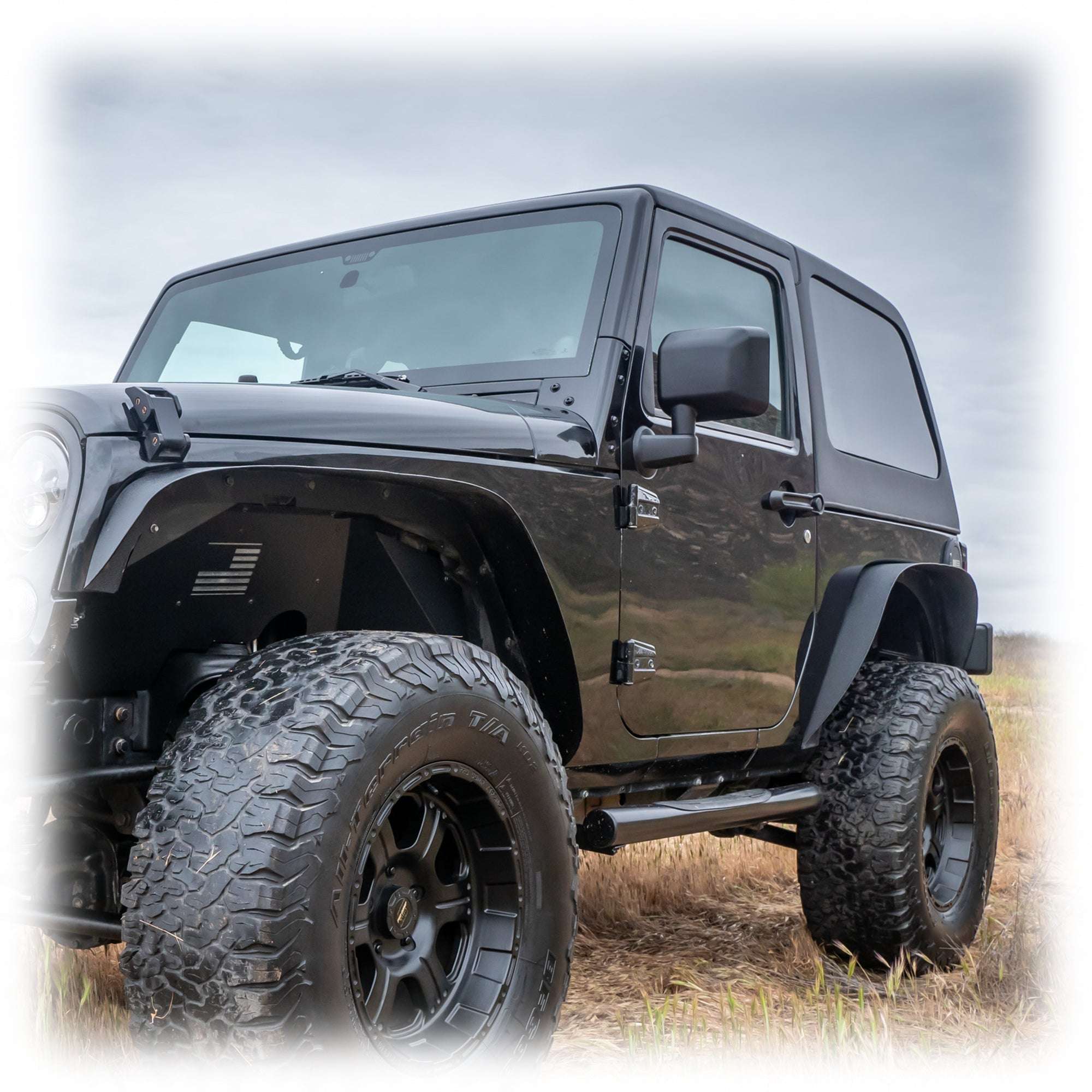 Fastback 2-Piece Hard Top for Jeep Wrangler JK 2-Door