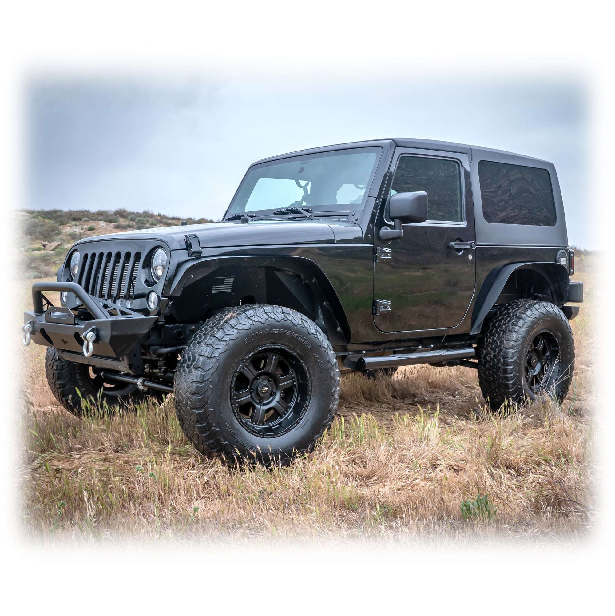 Squareback 2-Piece Hard Top for Jeep Wrangler JK 2-Door