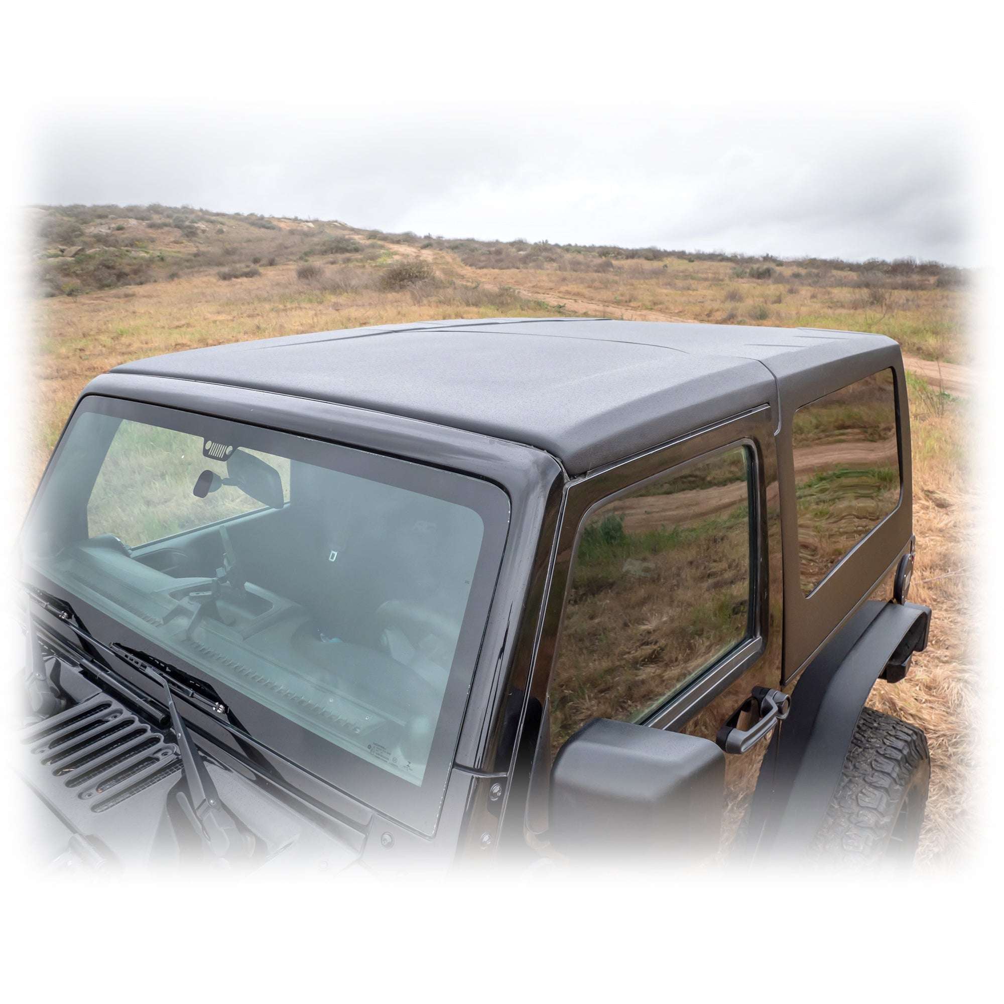 Squareback 2-Piece Hard Top for Jeep Wrangler JK 2-Door