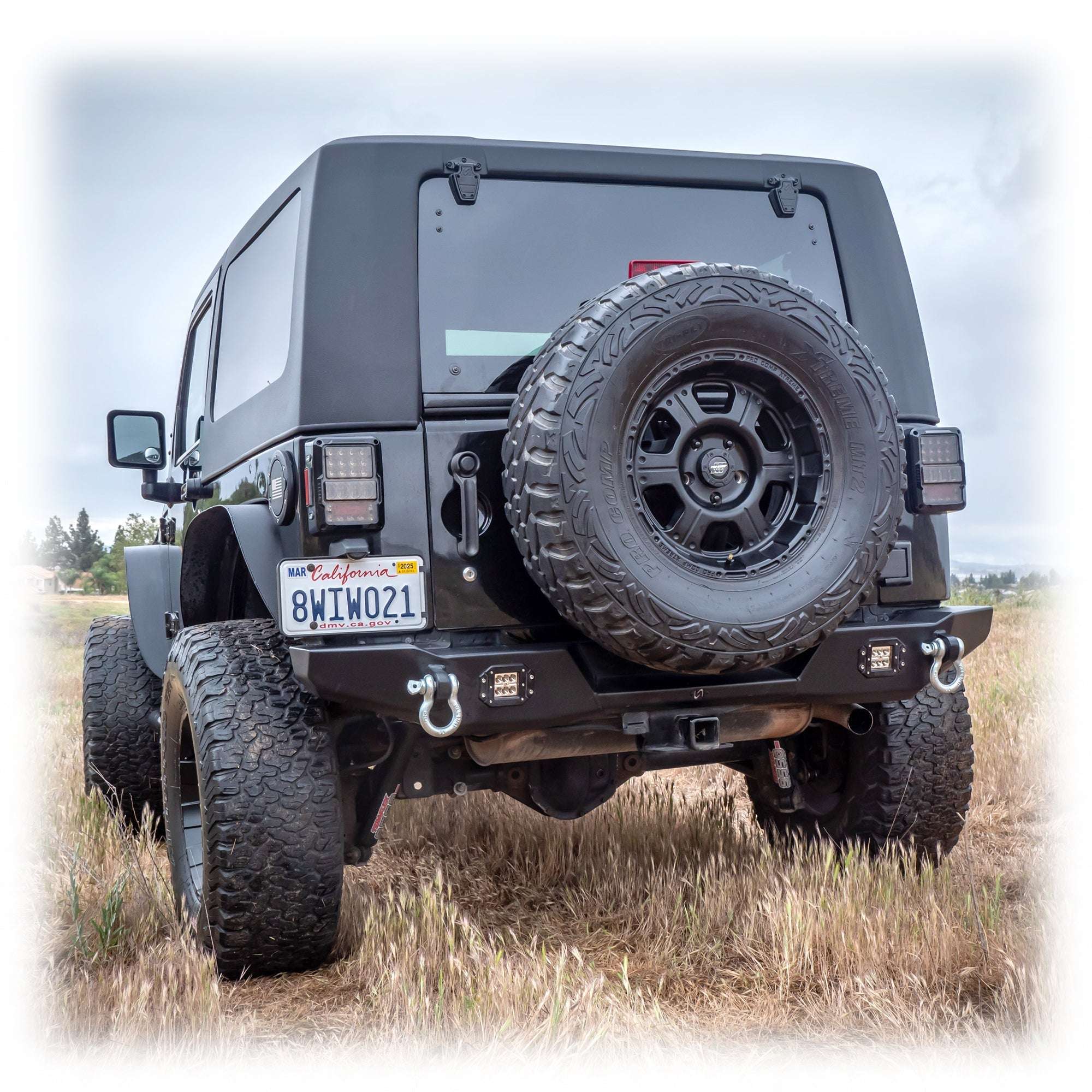 Squareback 2-Piece Hard Top for Jeep Wrangler JK 2-Door
