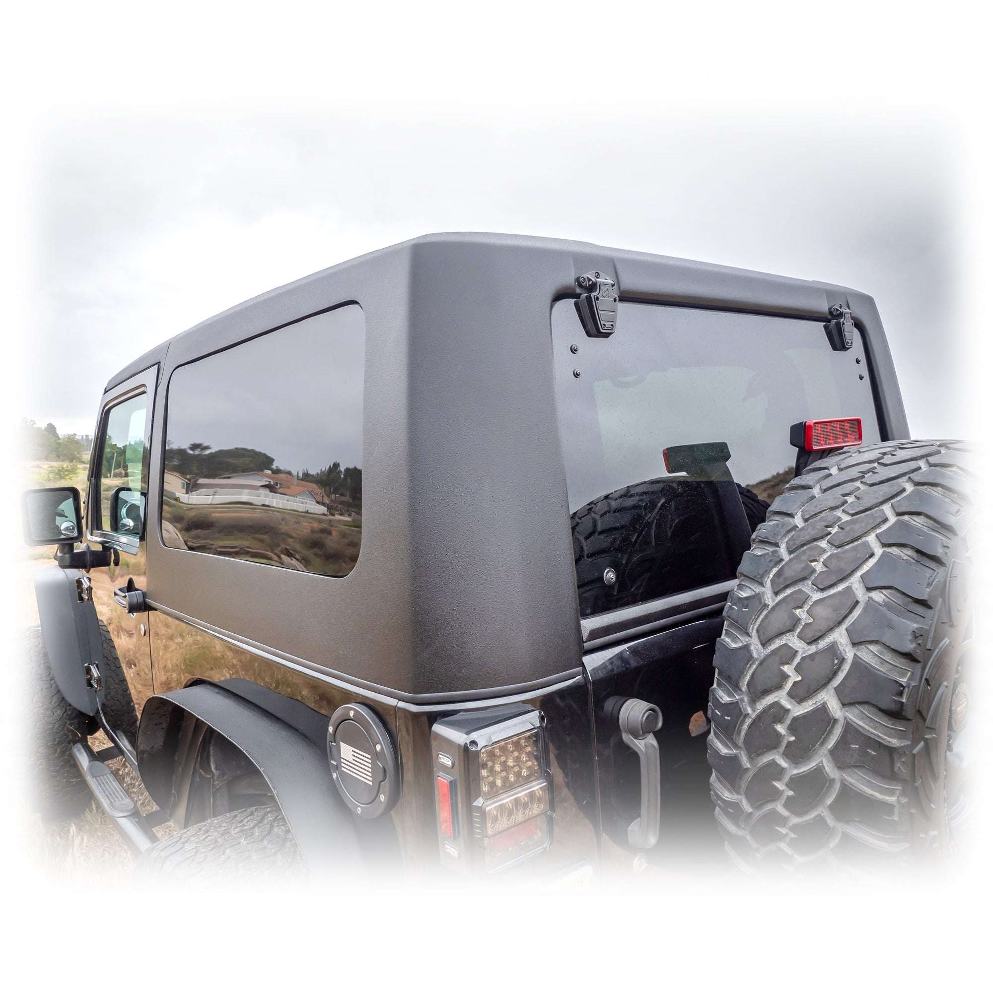 Squareback 2-Piece Hard Top for Jeep Wrangler JK 2-Door