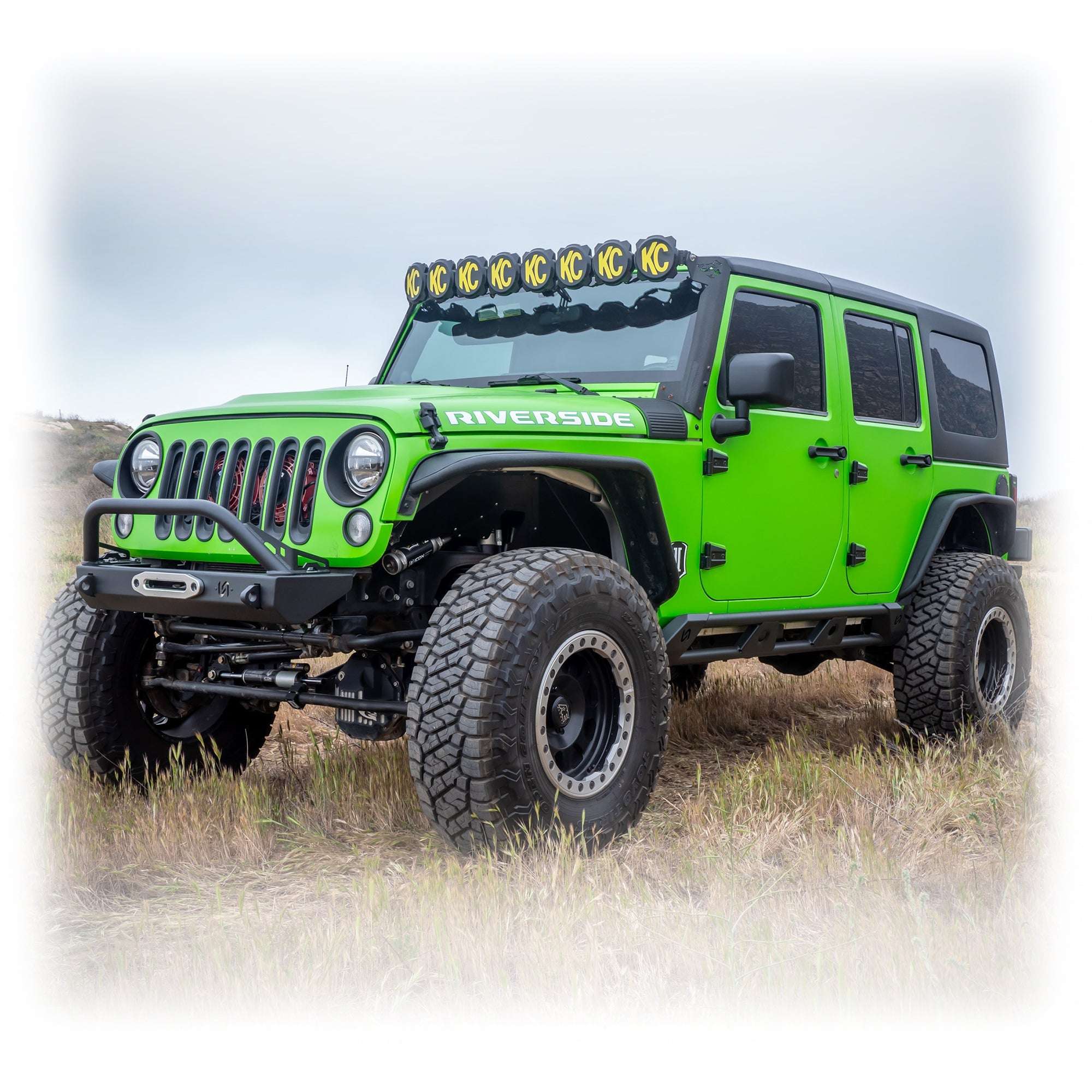 Squareback 2-Piece Hard Top for Jeep Wrangler JK 4-Door