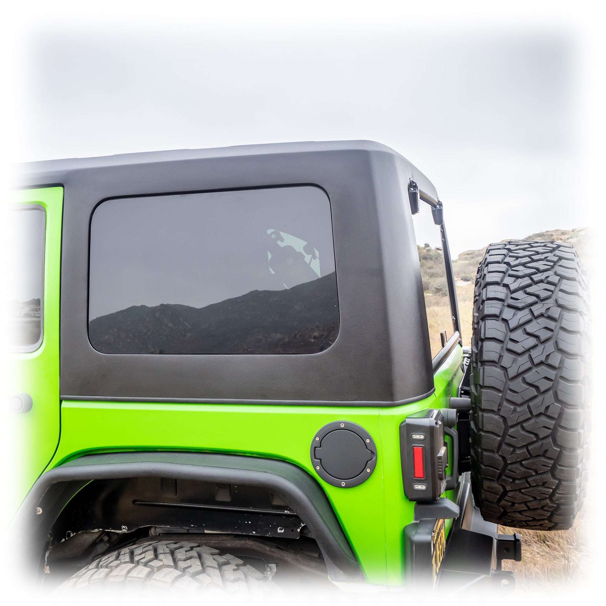 Squareback 2-Piece Hard Top for Jeep Wrangler JK 4-Door
