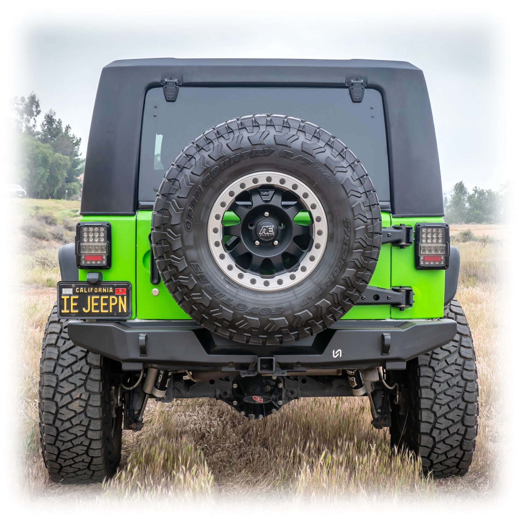 Squareback 2-Piece Hard Top for Jeep Wrangler JK 4-Door