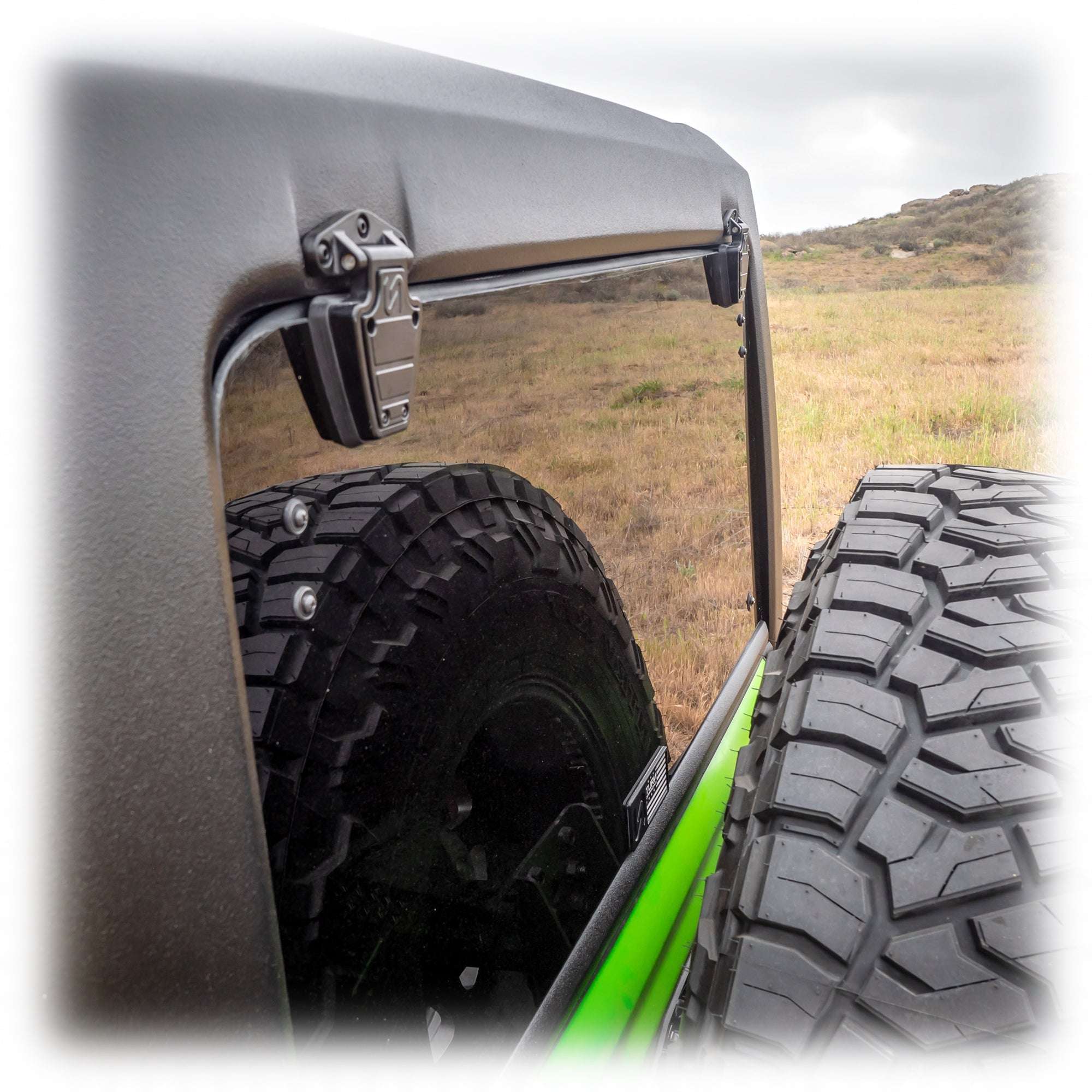 Squareback 2-Piece Hard Top for Jeep Wrangler JK 4-Door