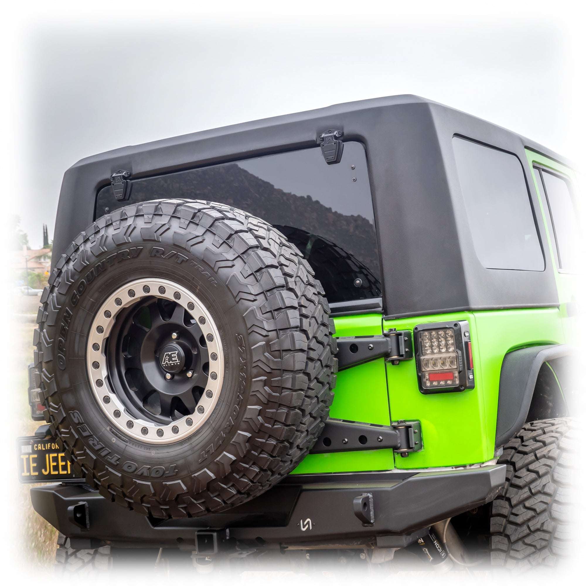 Squareback 2-Piece Hard Top for Jeep Wrangler JK 4-Door