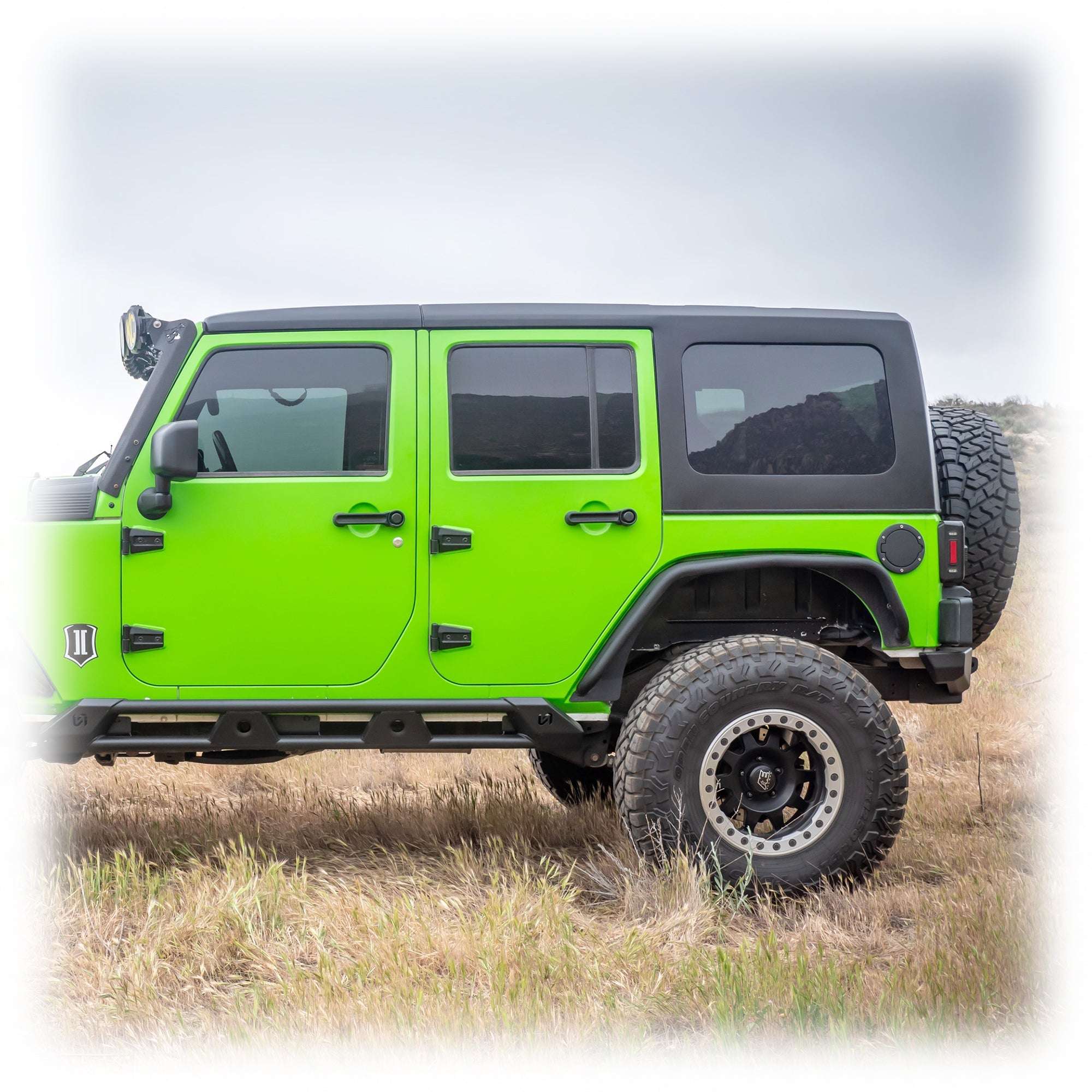Squareback 2-Piece Hard Top for Jeep Wrangler JK 4-Door