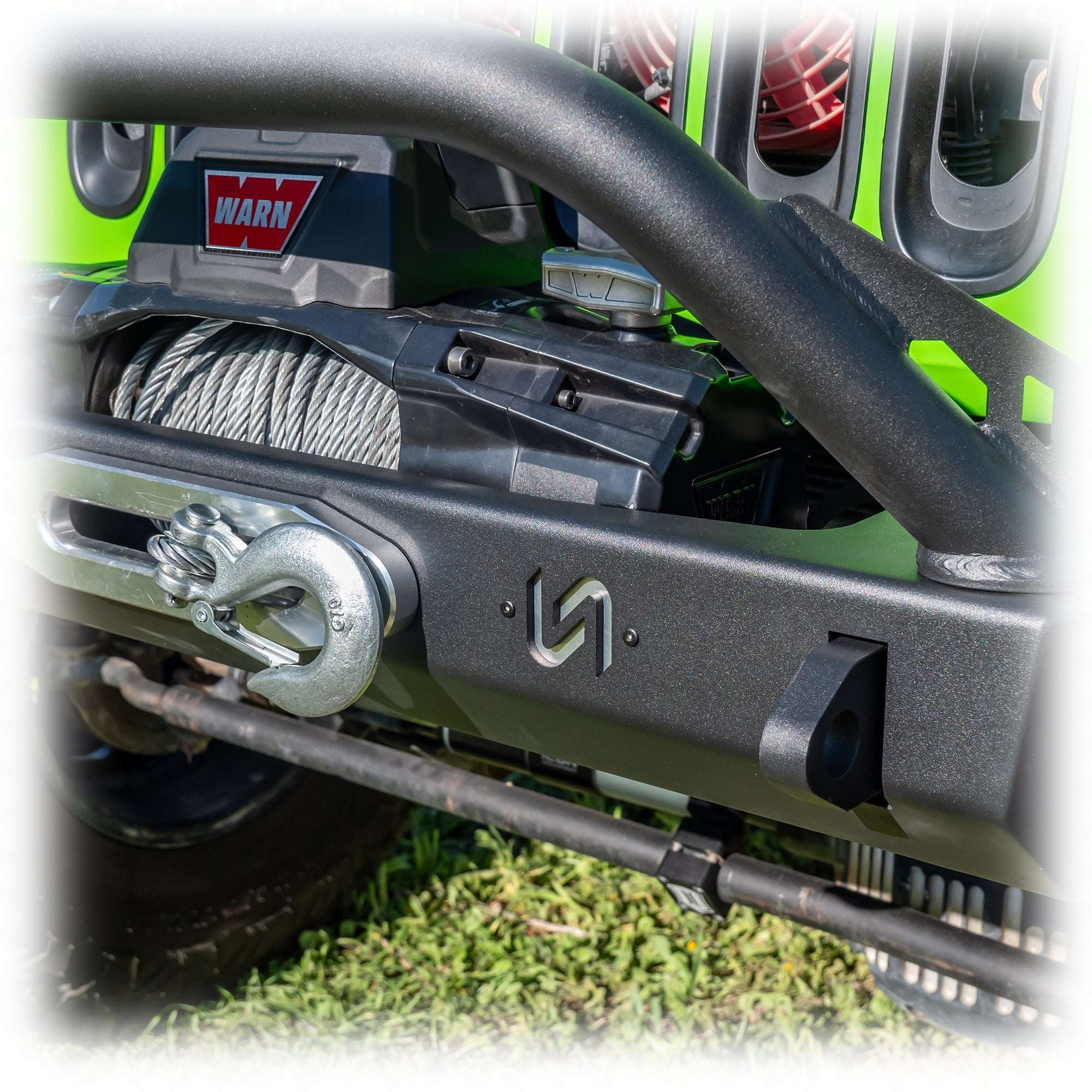 Stubby Front Bumper for Jeep Wrangler JK & JKU