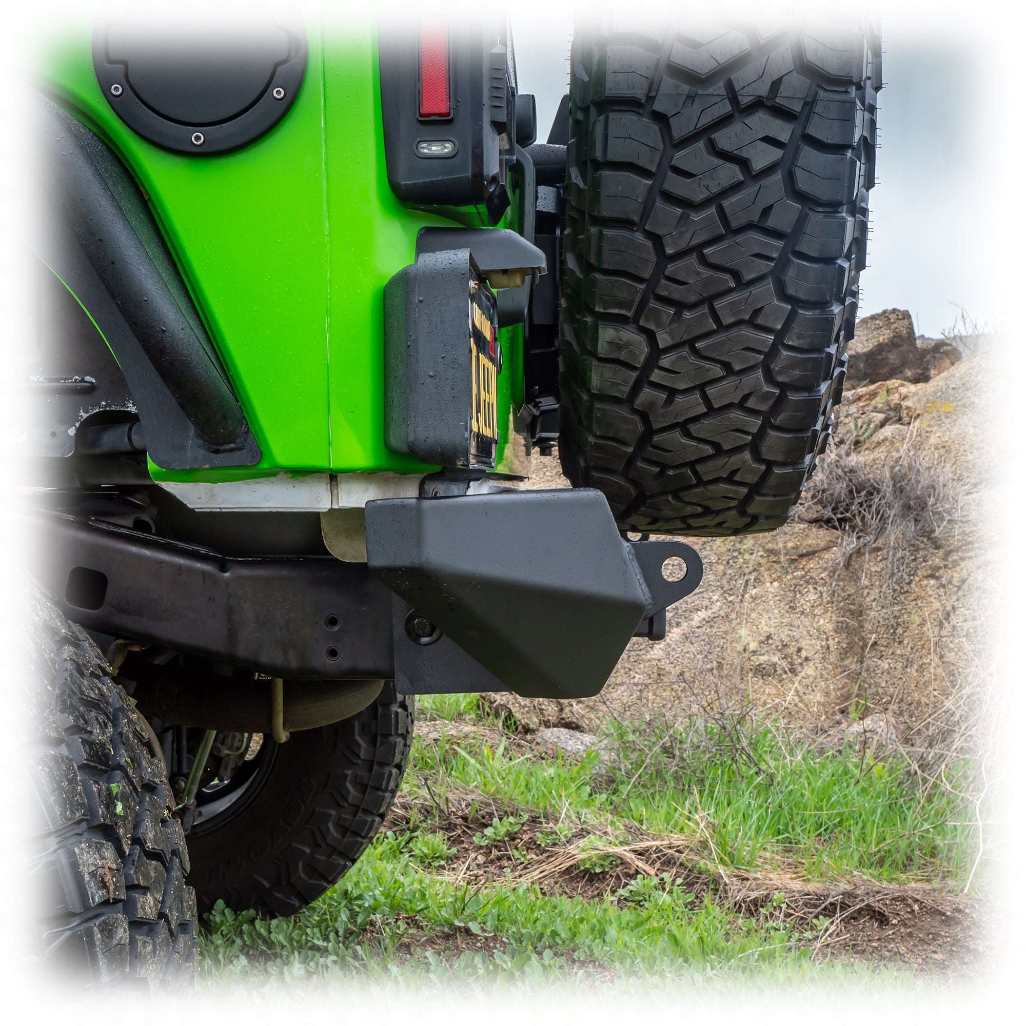 Tire Carrier and Tailgate Reinforcement for Jeep Wrangler JK