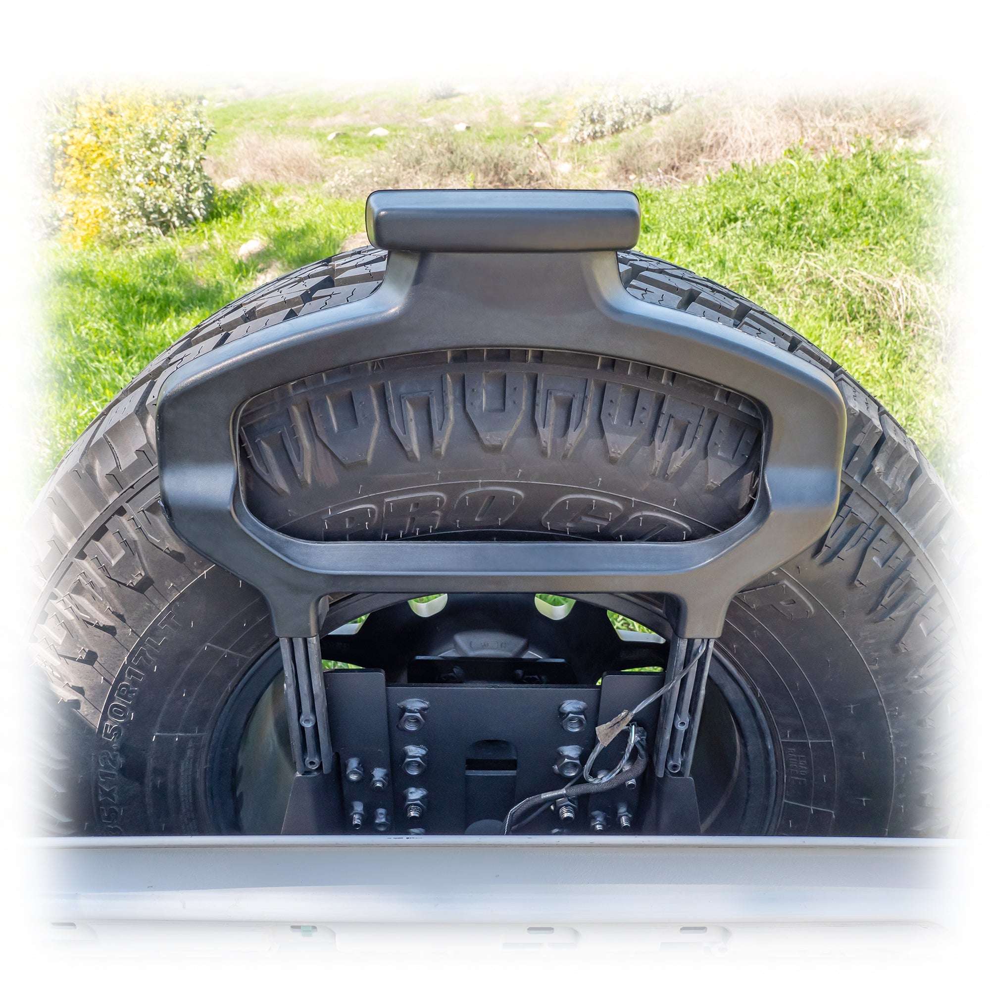 Tailgate Reinforcement Tire Carrier for Jeep Wrangler JL
