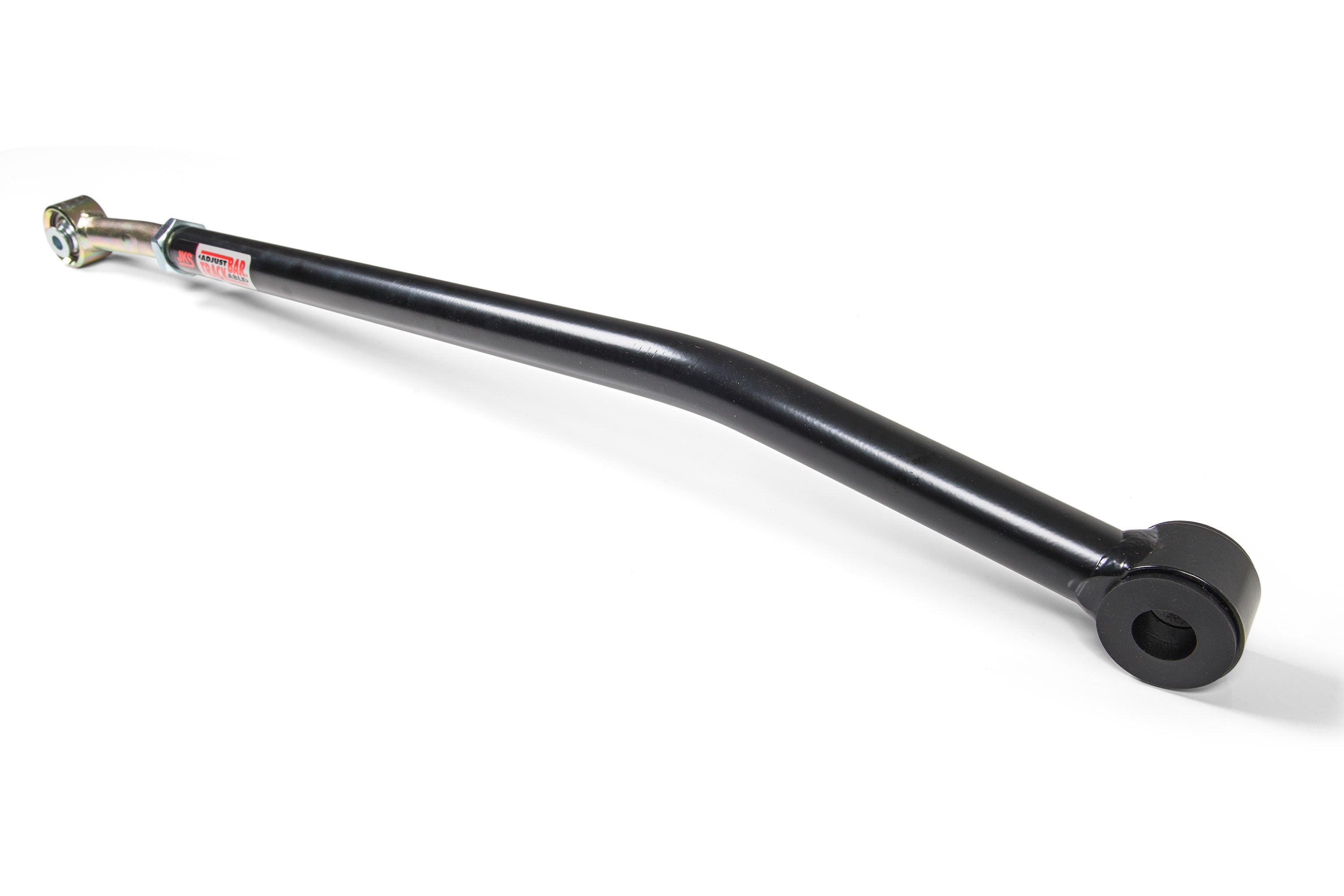 Adjustable rear track bar for Wrangler TJ and LJ, designed for improved stability and alignment in off-road conditions.