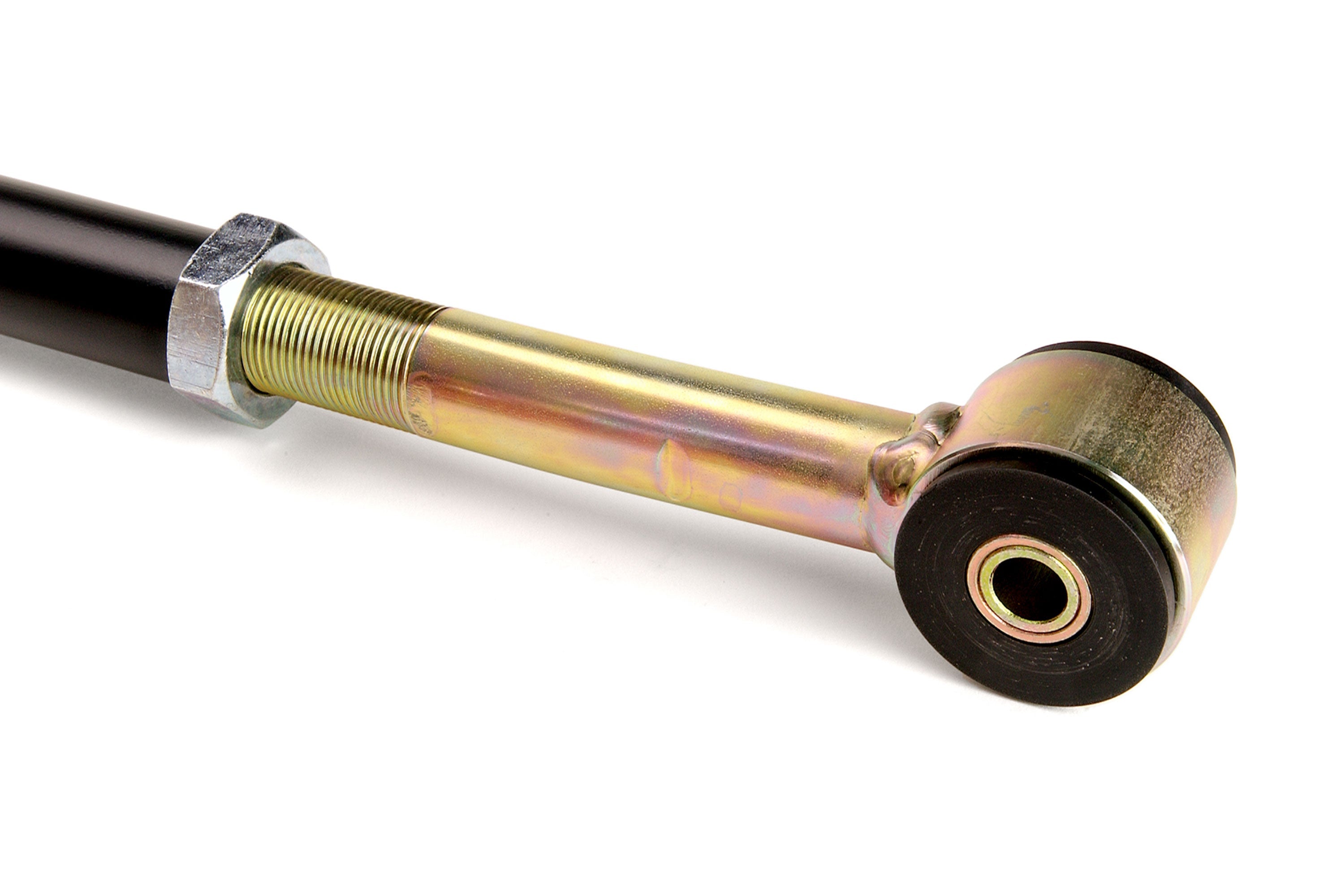 Adjustable rear track bar for Grand Cherokee ZJ, featuring a durable design for improved stability and alignment.