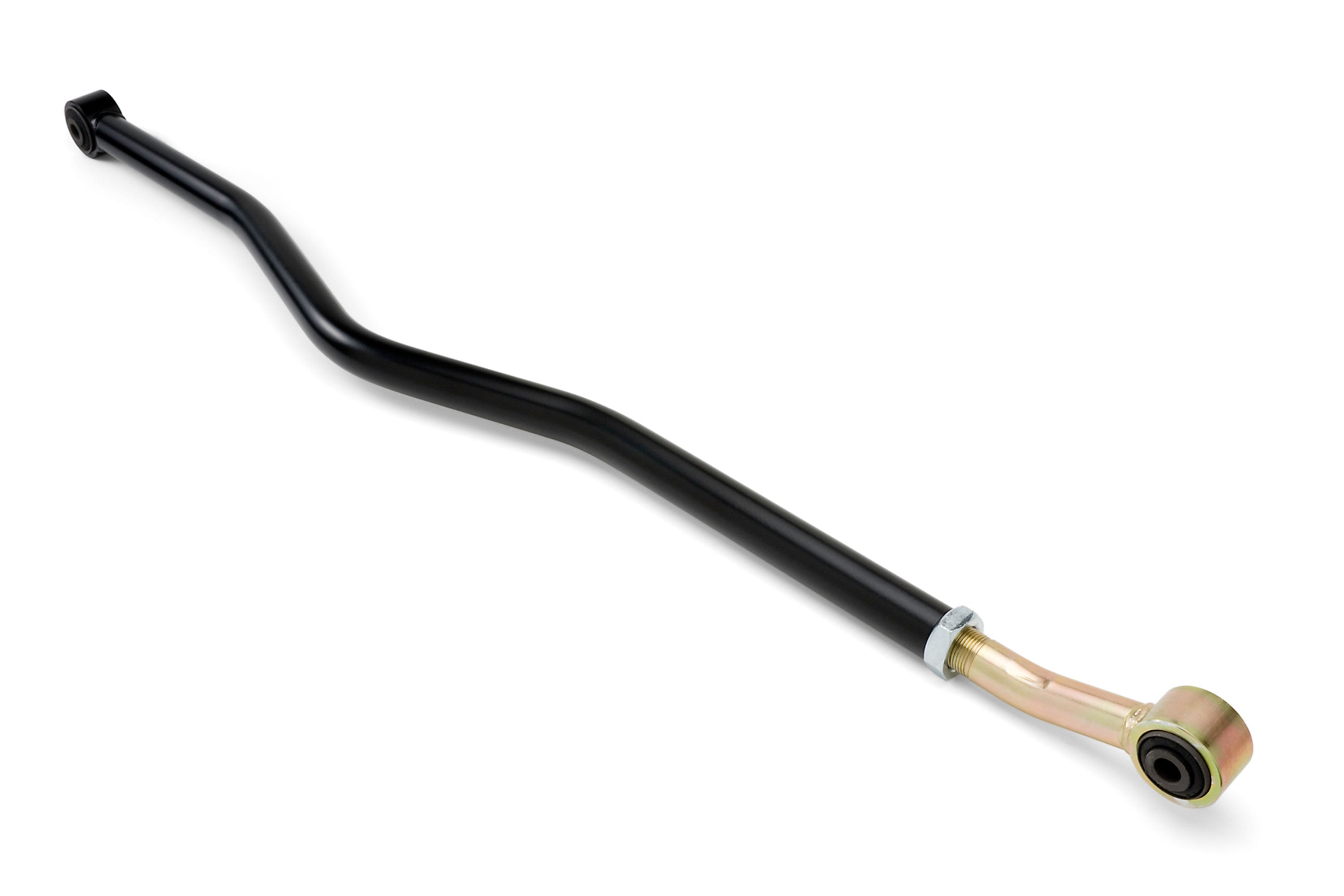 Adjustable rear track bar for Wrangler JK, designed for improved stability and alignment in off-road conditions.