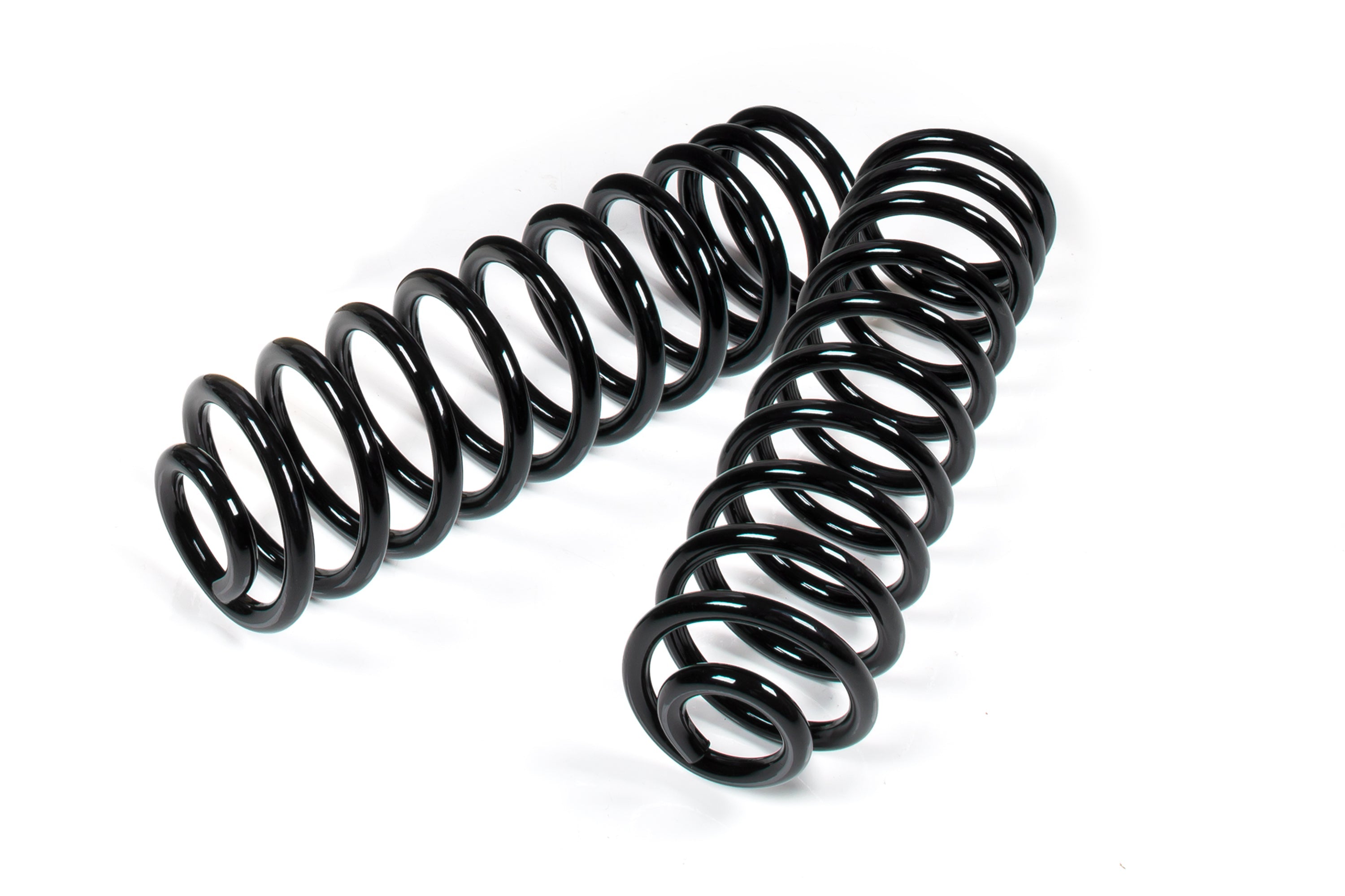 1.5-inch lift front coil spring set for Wrangler JL 4-Door, designed for enhanced off-road performance and stability.