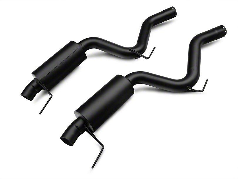MBRP Black Series Cat-Back Exhaust w/ Y-Pipe - Race Version (2015-2023 Mustang EcoBoost)