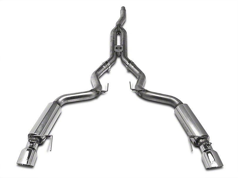 MBRP XP Series Cat-Back Exhaust w/ Y-Pipe - Race Version (2015-2023 Mustang EcoBoost)