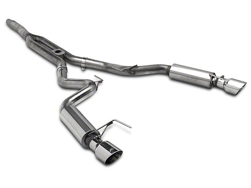 MBRP XP Series Cat-Back Exhaust w/ Y-Pipe - Race Version (2015-2023 Mustang EcoBoost)