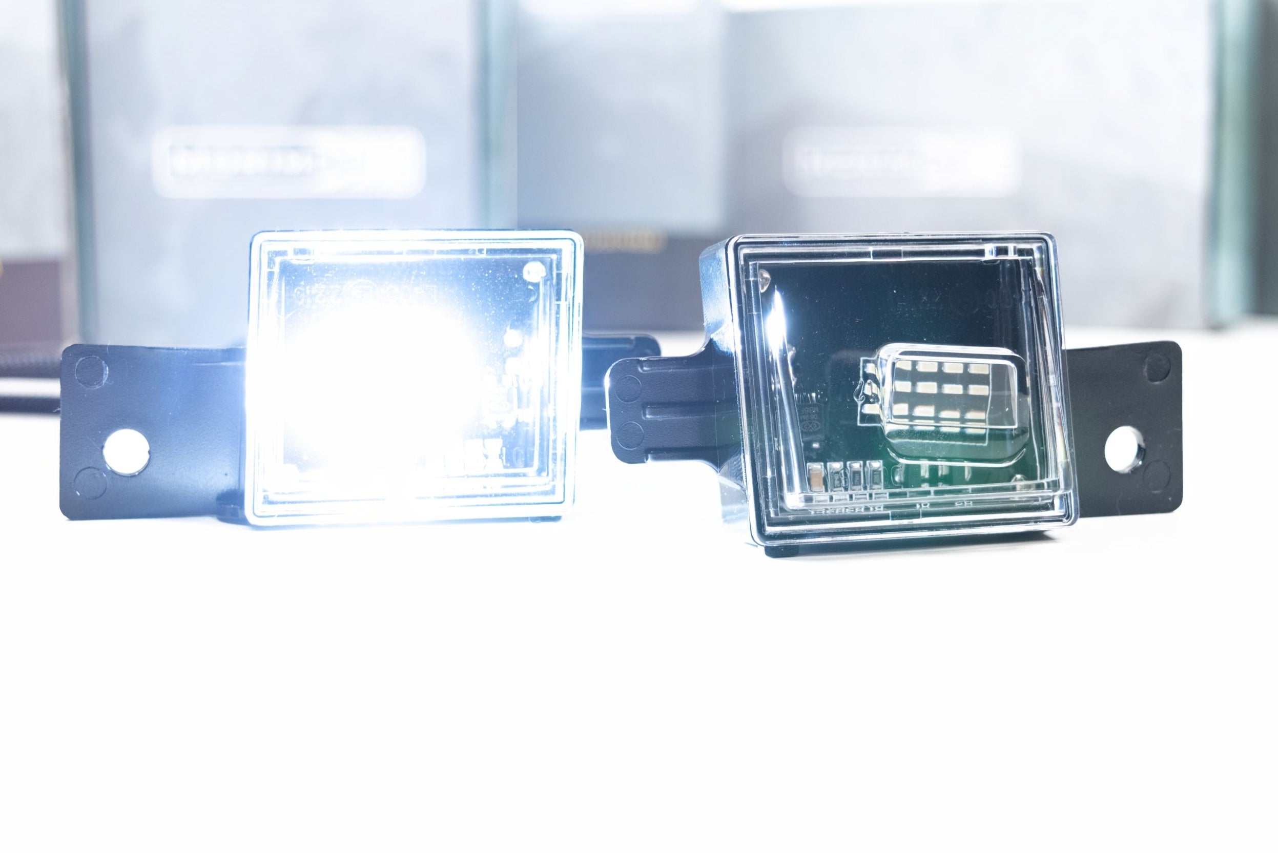 Morimoto XB LED License Plate Modules: Chevrolet Silverado 1500 2014-2022